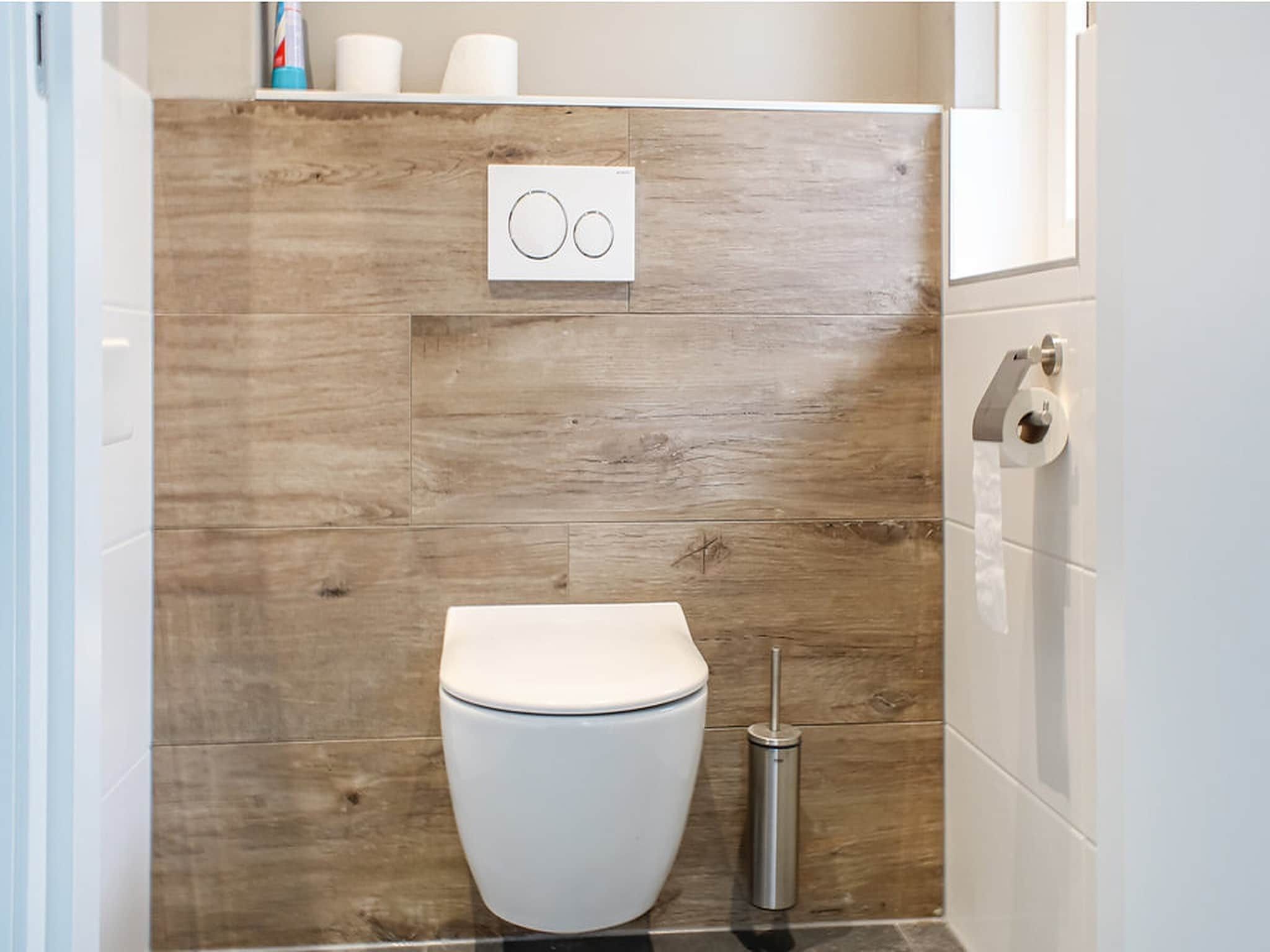 De badkamer van Recreatiepark Idskenhuizen 1 in Idskenhuizen