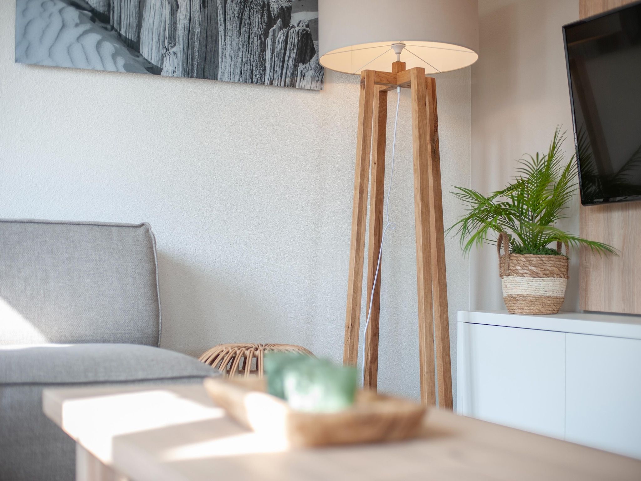 De woonkamer van Noordzee Résidence Cadzand-Bad 19 in Cadzand-Bad