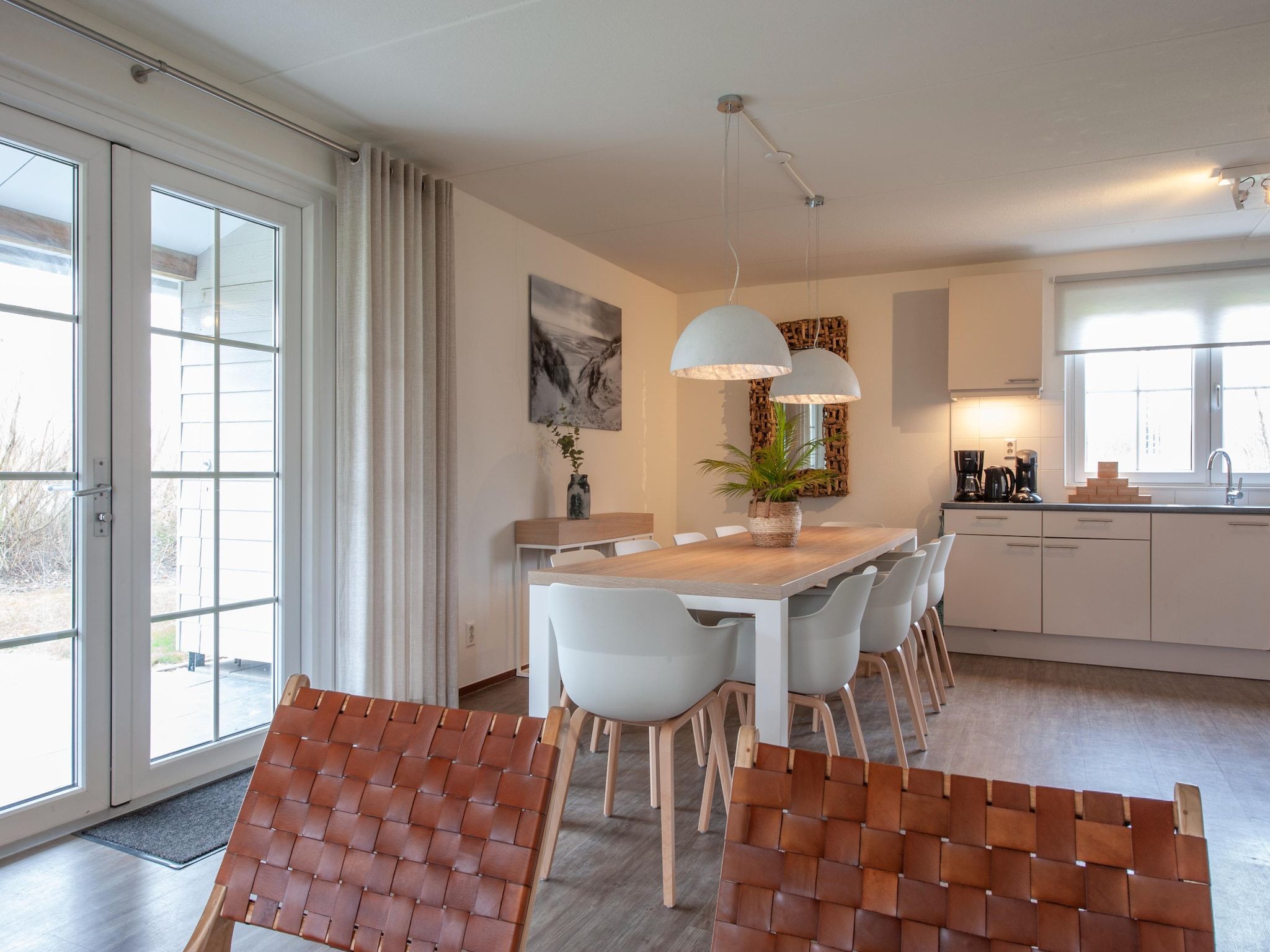 De woonkamer van Noordzee Résidence Cadzand-Bad 20 in Cadzand-Bad