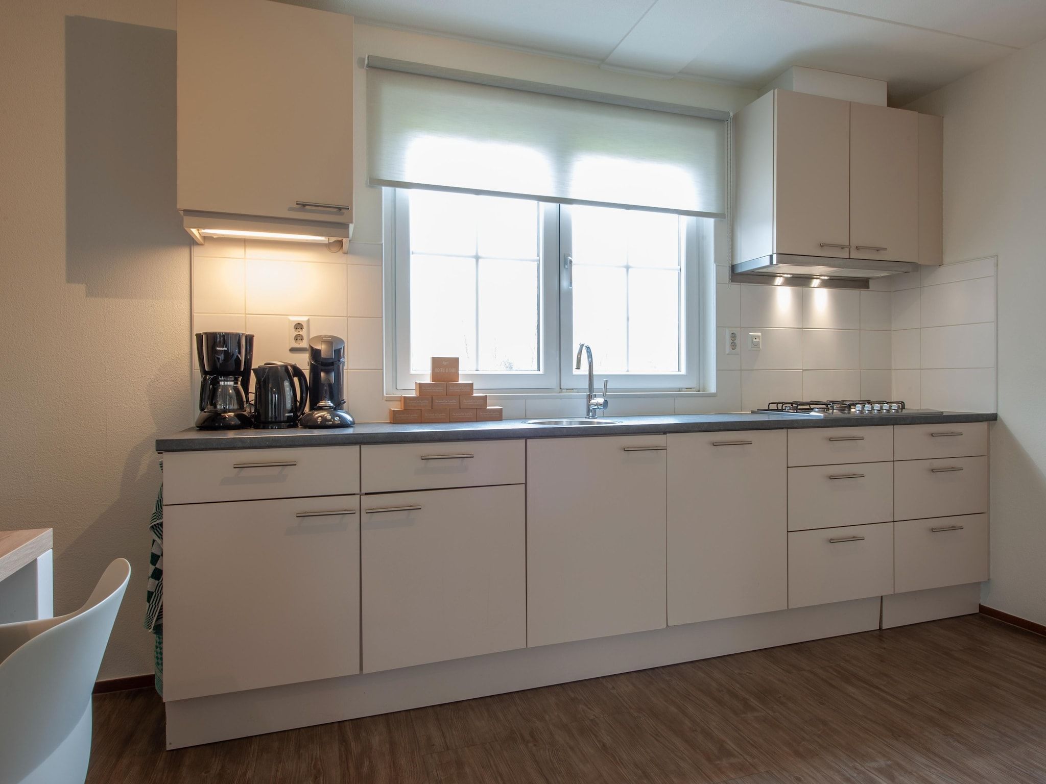 De keuken van Noordzee Résidence Cadzand-Bad 20 in Cadzand-Bad