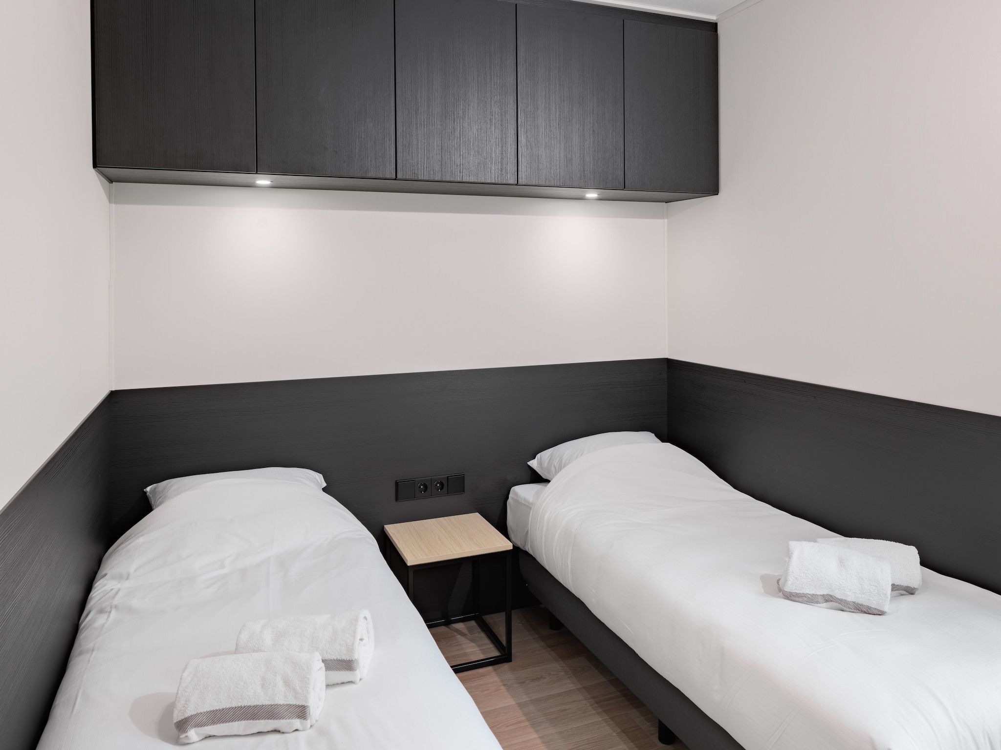 Een slaapkamer van Beach Resort Brouwersdam 2 in Scharendijke