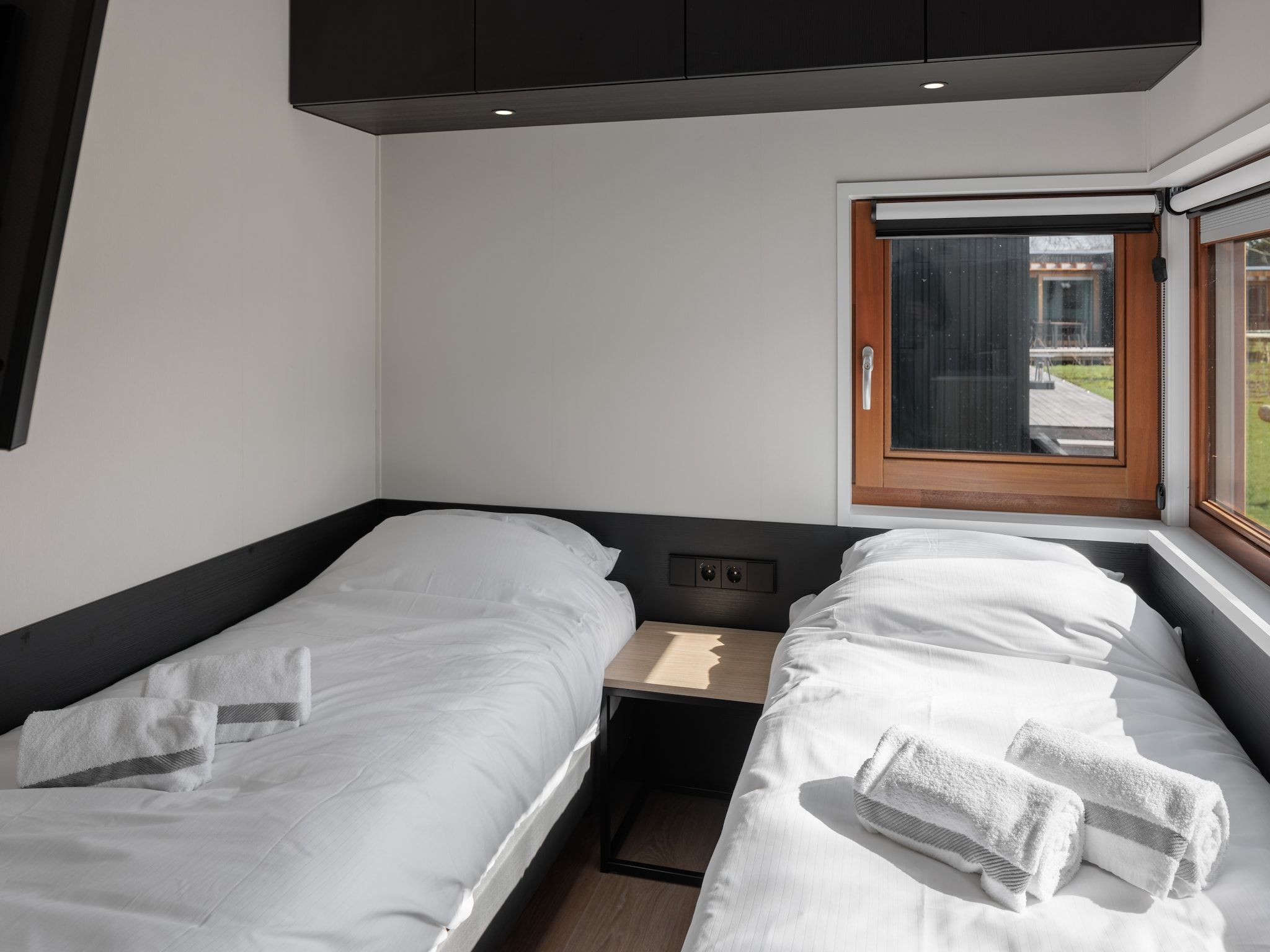 Een slaapkamer van Beach Resort Brouwersdam 3 in Scharendijke