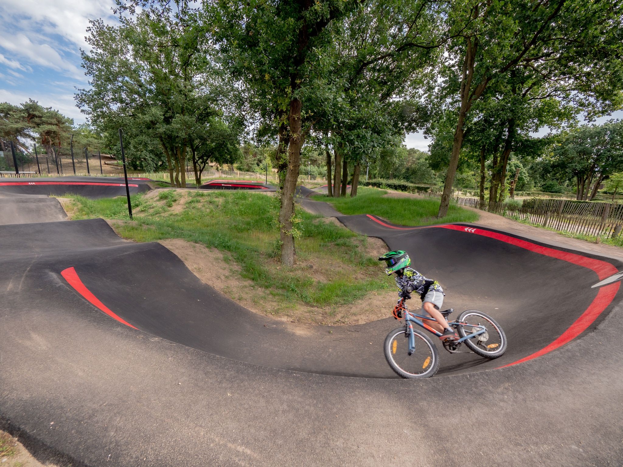 Parkfaciliteiten bij Vakantiepark Leukermeer 3 in Well