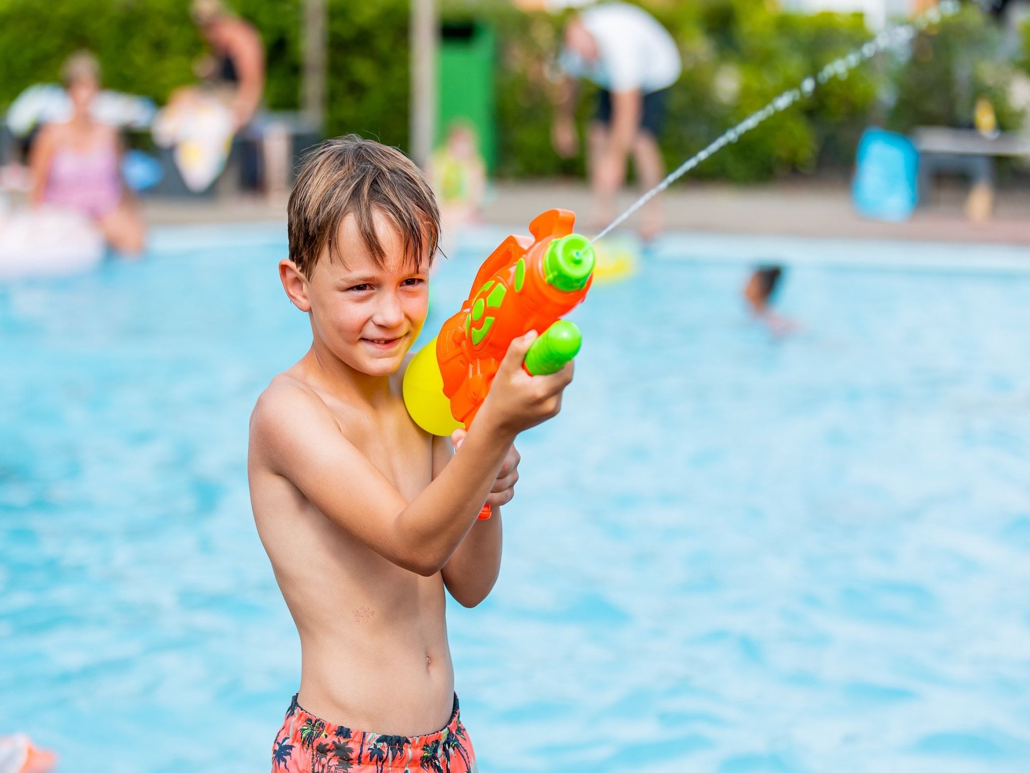 Parkfaciliteiten bij Vakantiepark Leukermeer 5 in Well