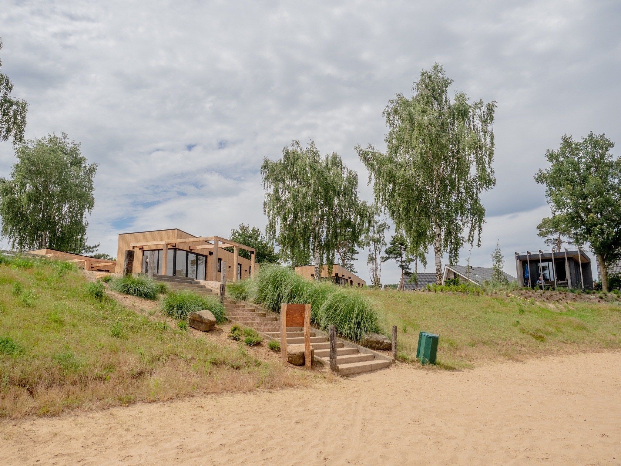 De buitenkant van Vakantiepark Leukermeer 8 in Well