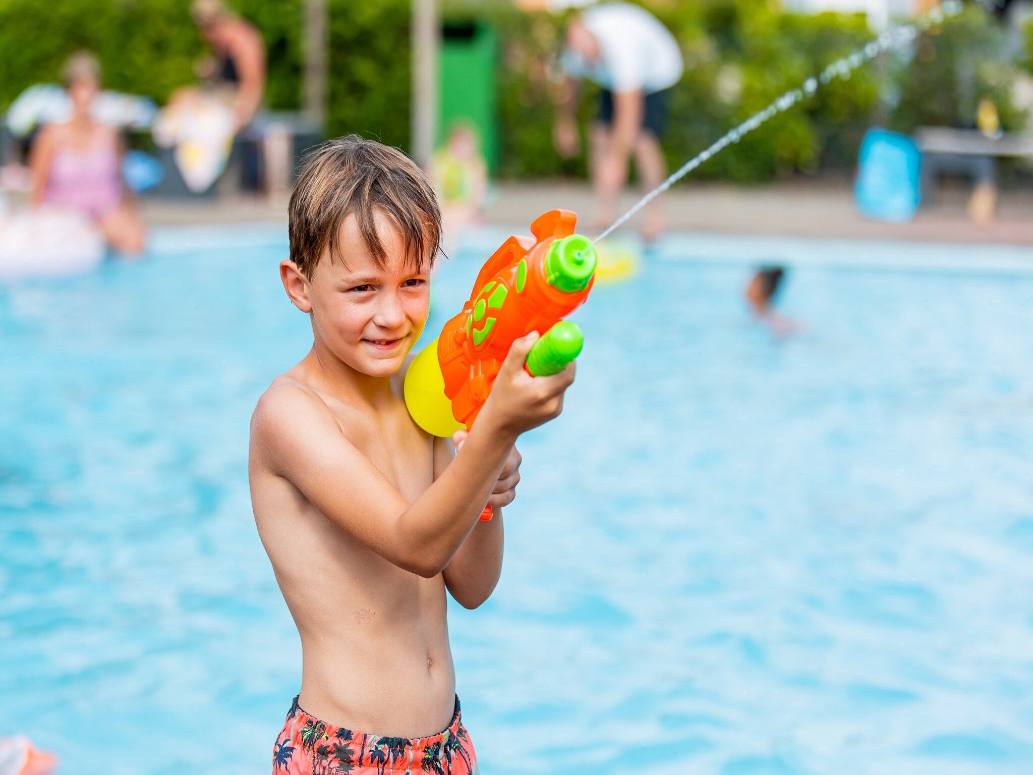 Parkfaciliteiten bij Vakantiepark Leukermeer 11 in Well