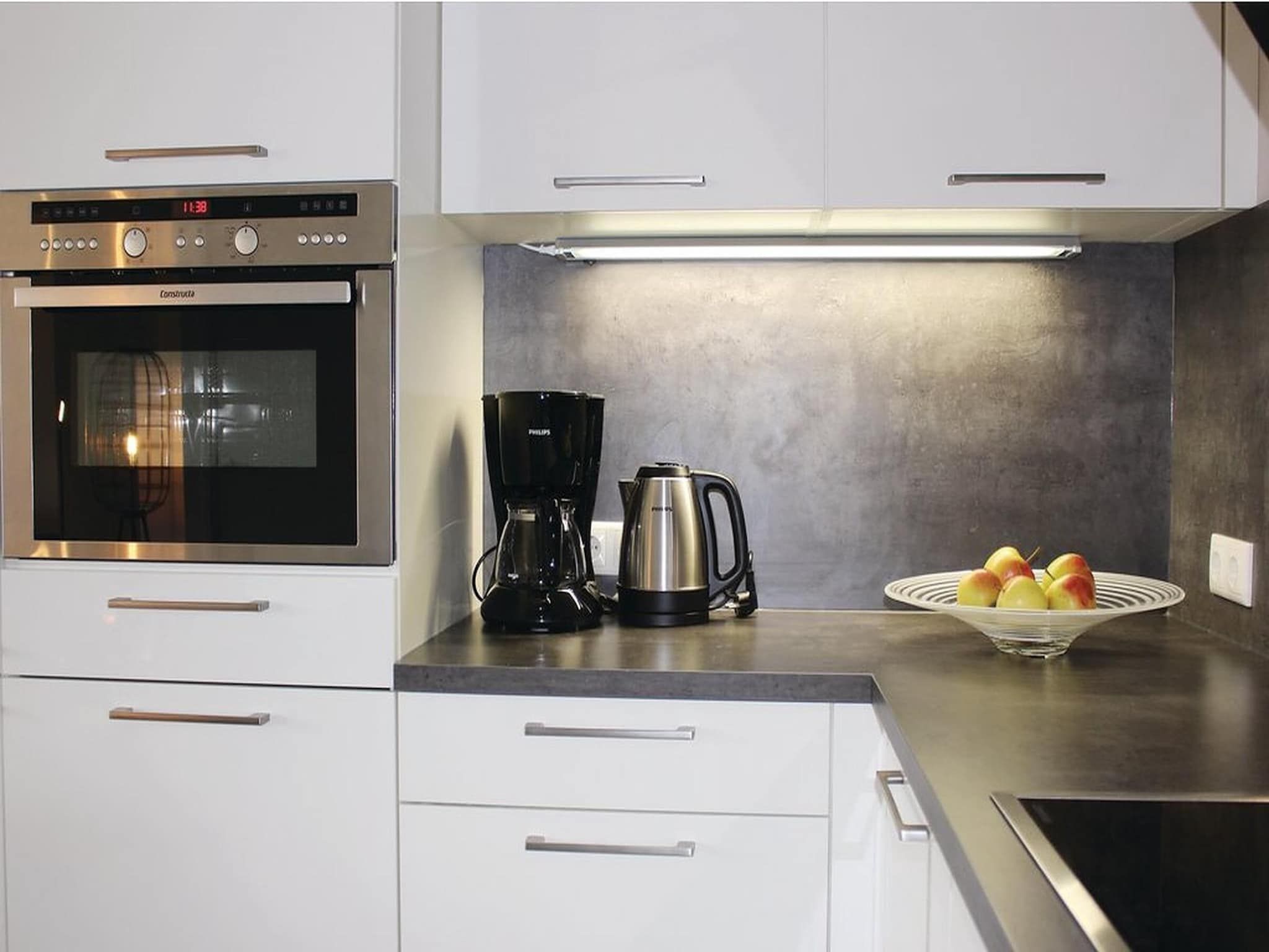 De keuken van Recreatiepark Idskenhuizen 6 in Idskenhuizen