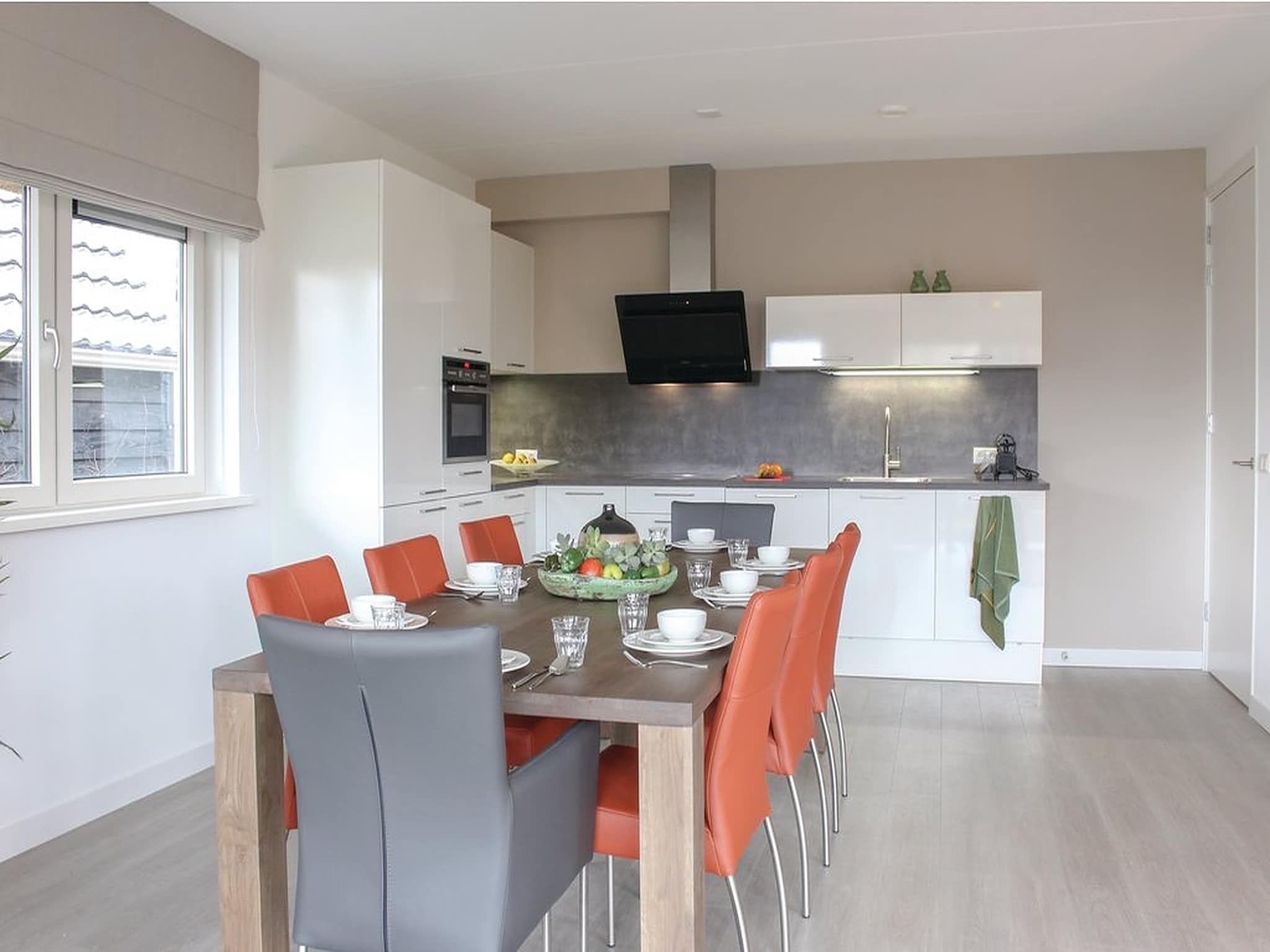 De keuken van Recreatiepark Idskenhuizen 7 in Idskenhuizen