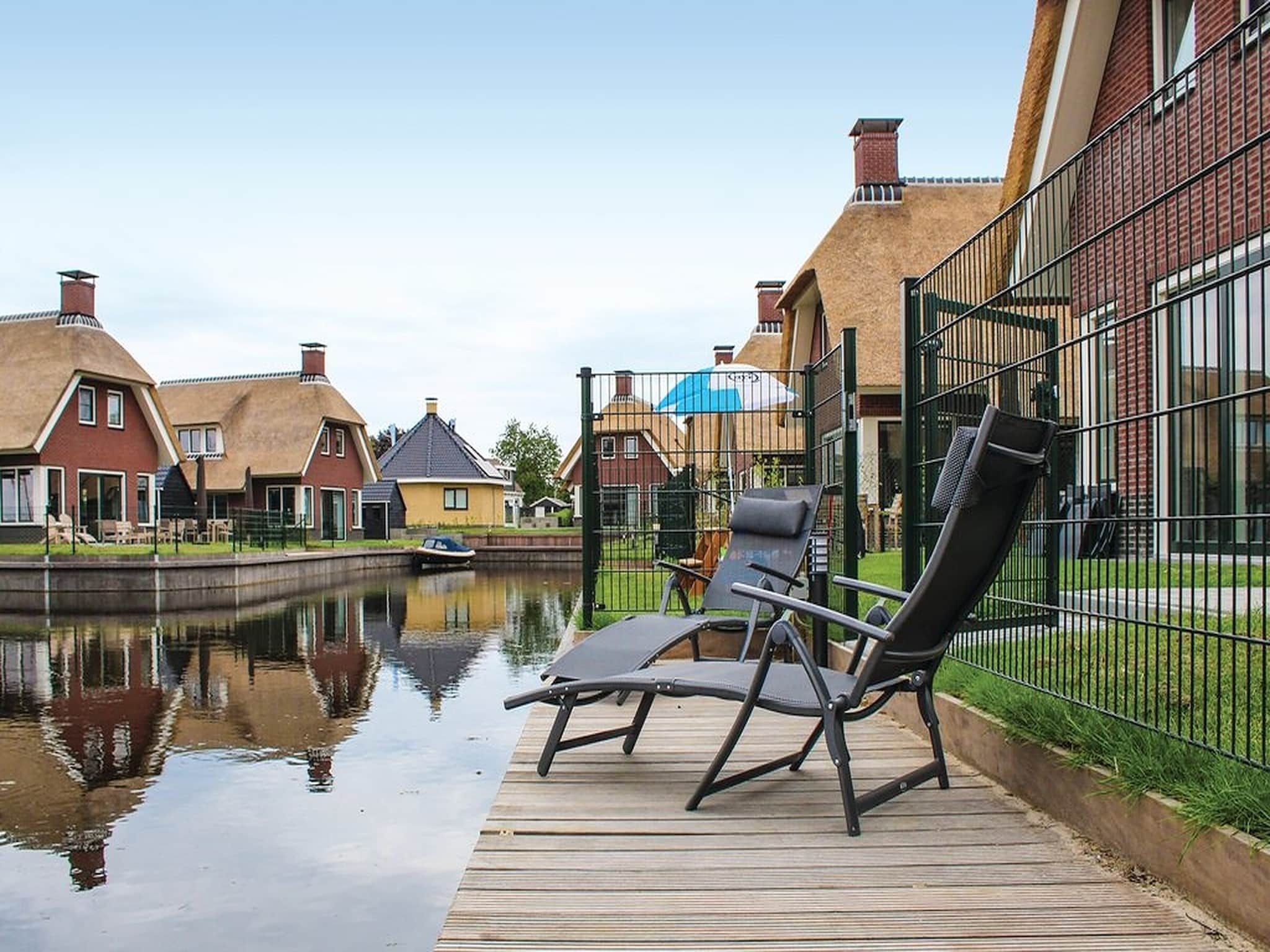 Het uitzicht vanaf Recreatiepark Idskenhuizen 9 in Idskenhuizen