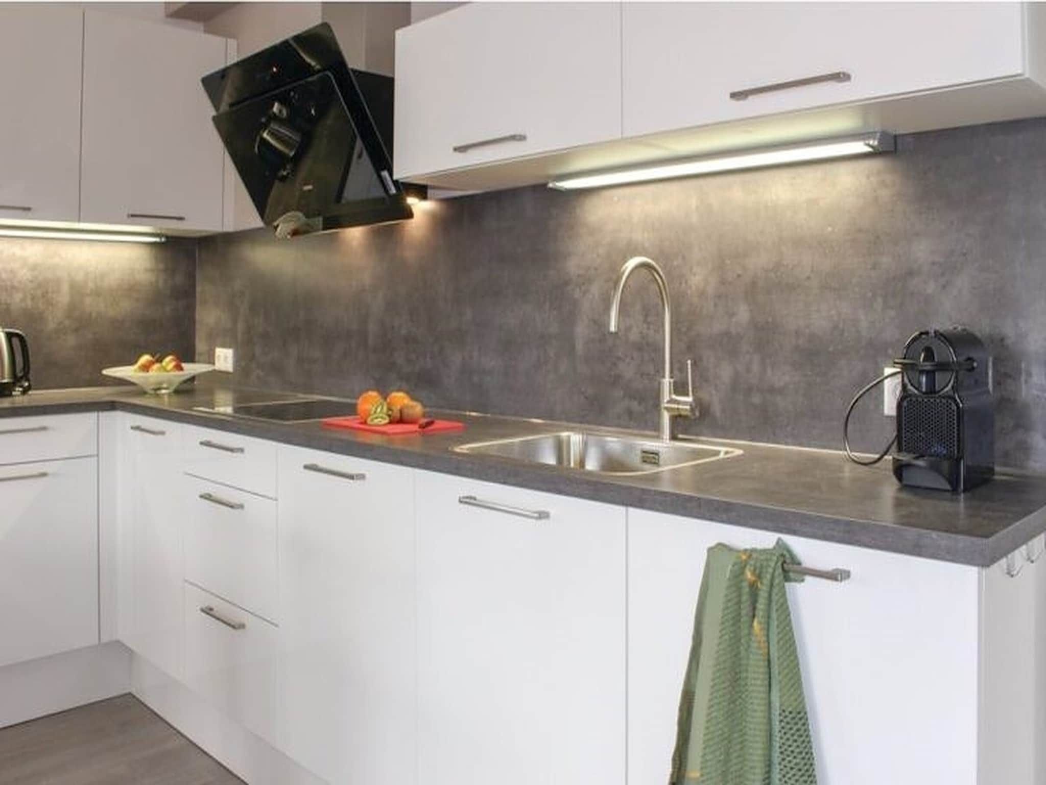 De keuken van Recreatiepark Idskenhuizen 10 in Idskenhuizen