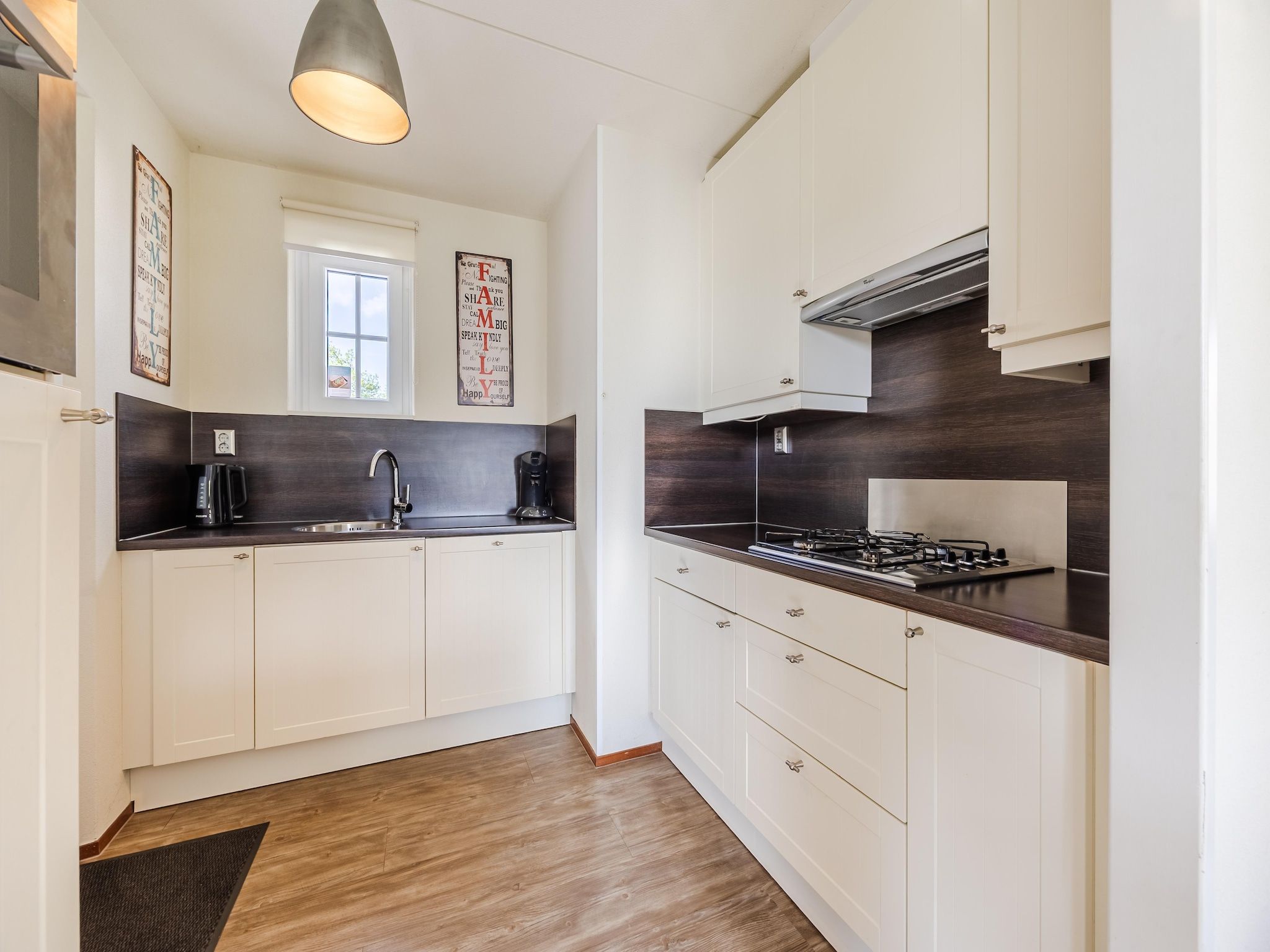 De keuken van Noordzee Residence Cadzand-Bad 23 in Cadzand-Bad