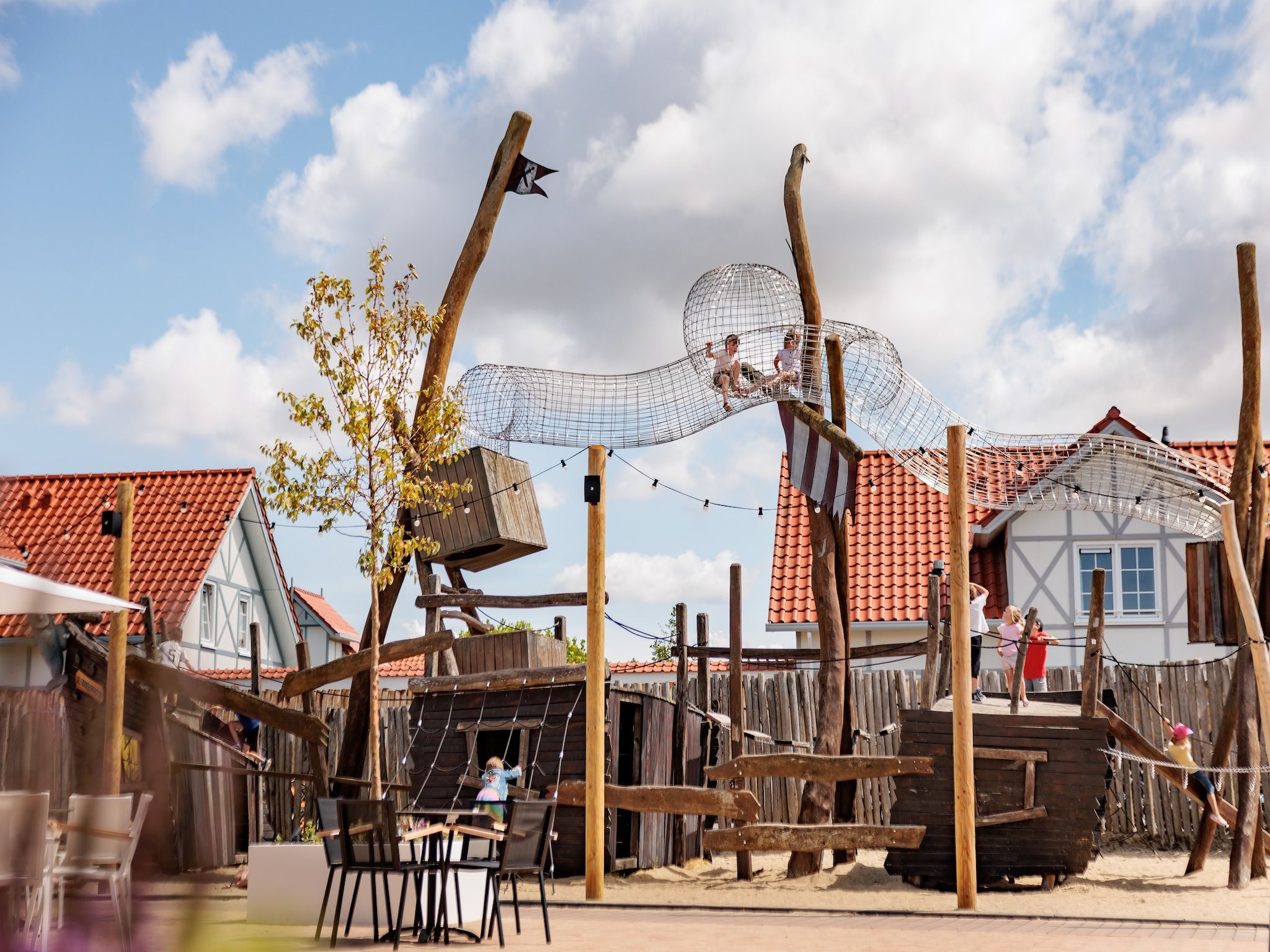 Parkfaciliteiten bij Noordzee Residence Cadzand-Bad 25 in Cadzand-Bad