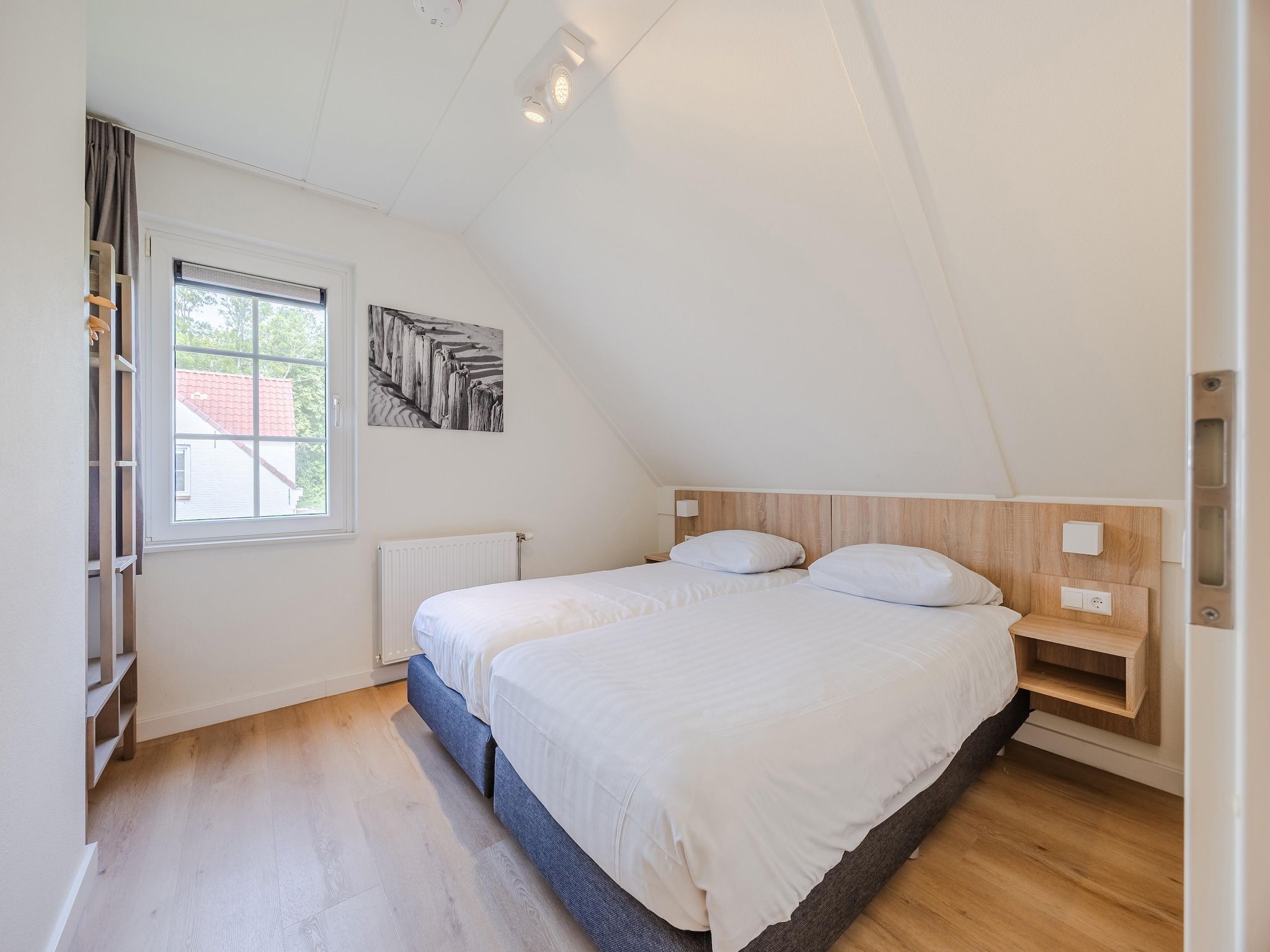Een slaapkamer van Noordzee Residence Cadzand-Bad 25 in Cadzand-Bad