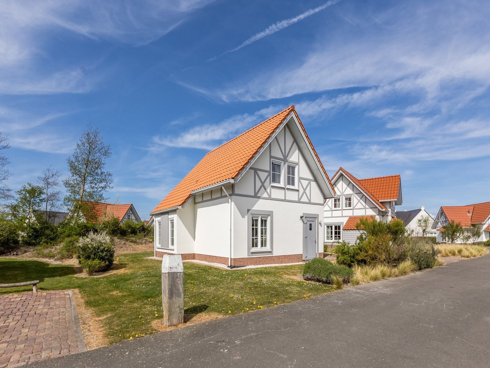 De buitenkant van Noordzee Residence Cadzand-Bad 26 in Cadzand-Bad