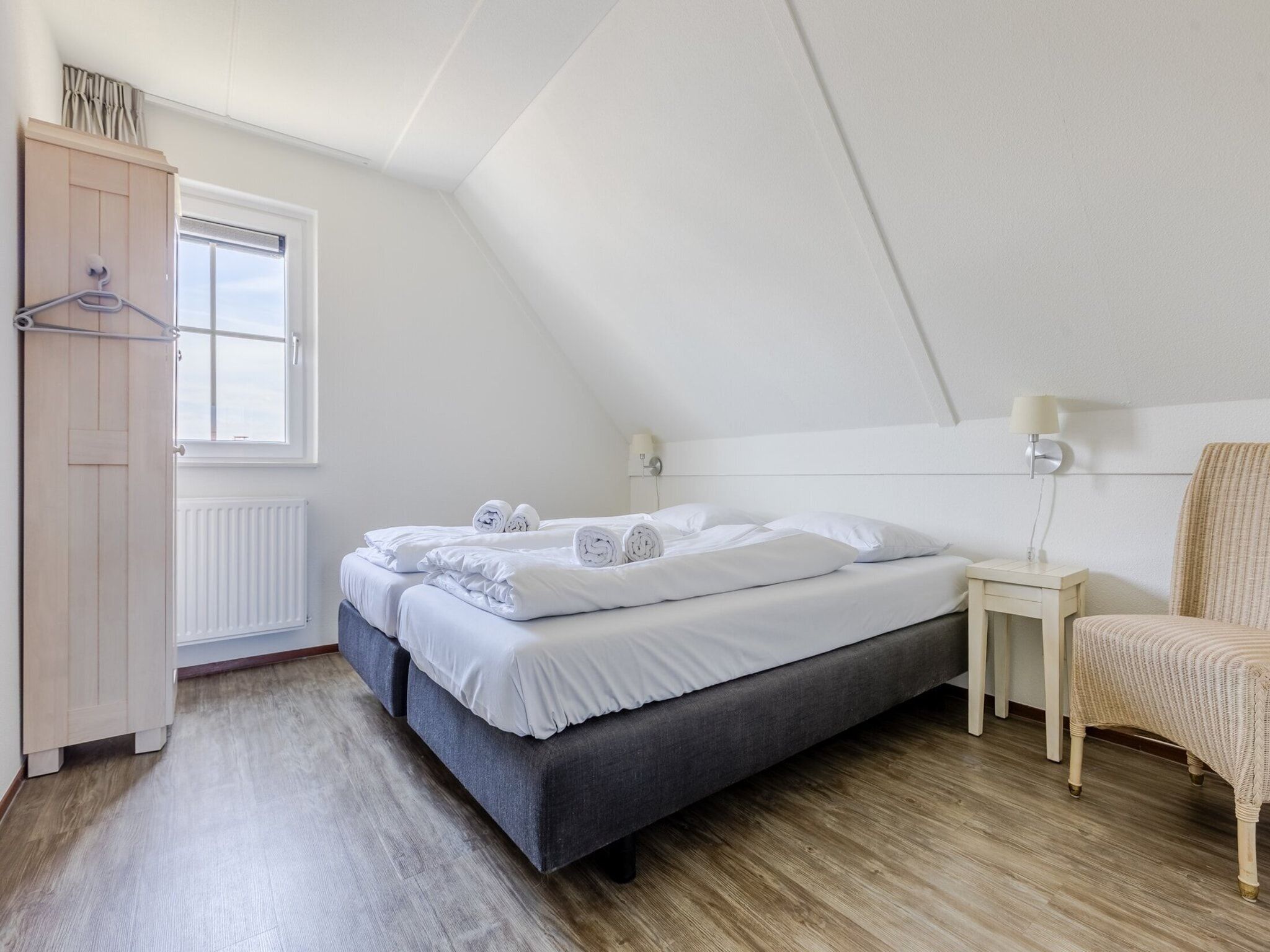 Een slaapkamer van Noordzee Residence Cadzand-Bad 26 in Cadzand-Bad