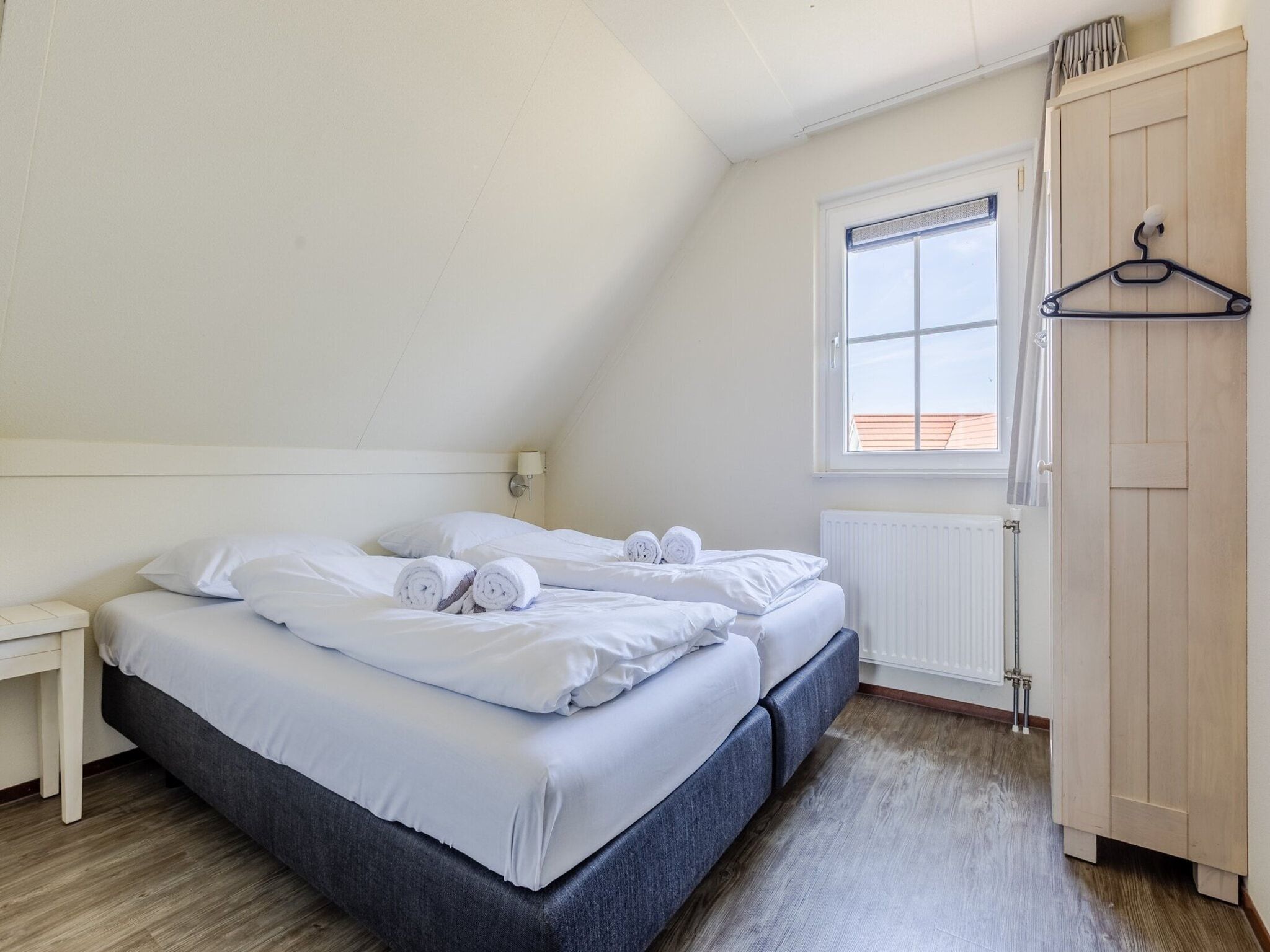 Een slaapkamer van Noordzee Residence Cadzand-Bad 26 in Cadzand-Bad