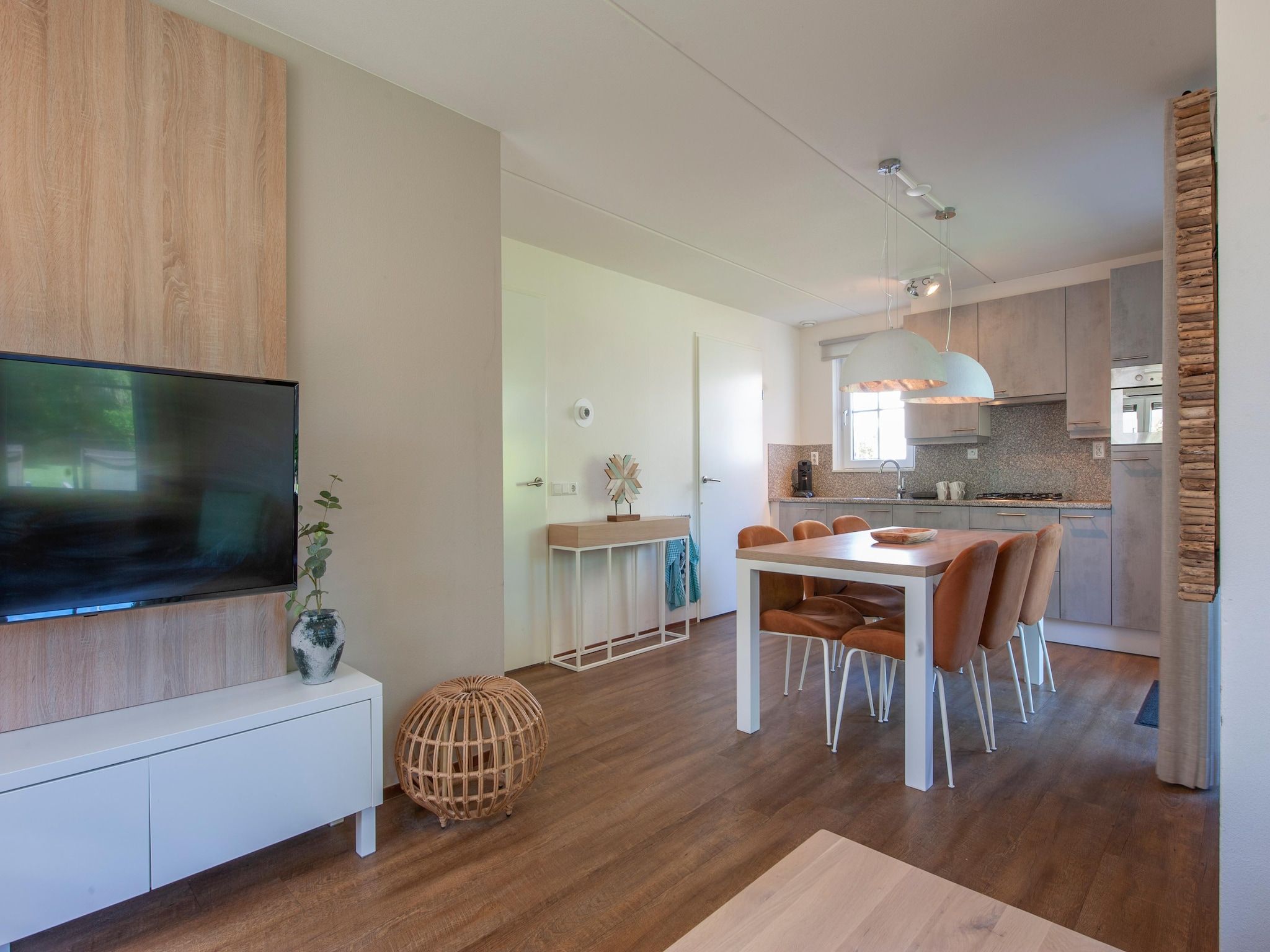 De keuken van Noordzee Résidence Cadzand-Bad 27 in Cadzand-Bad