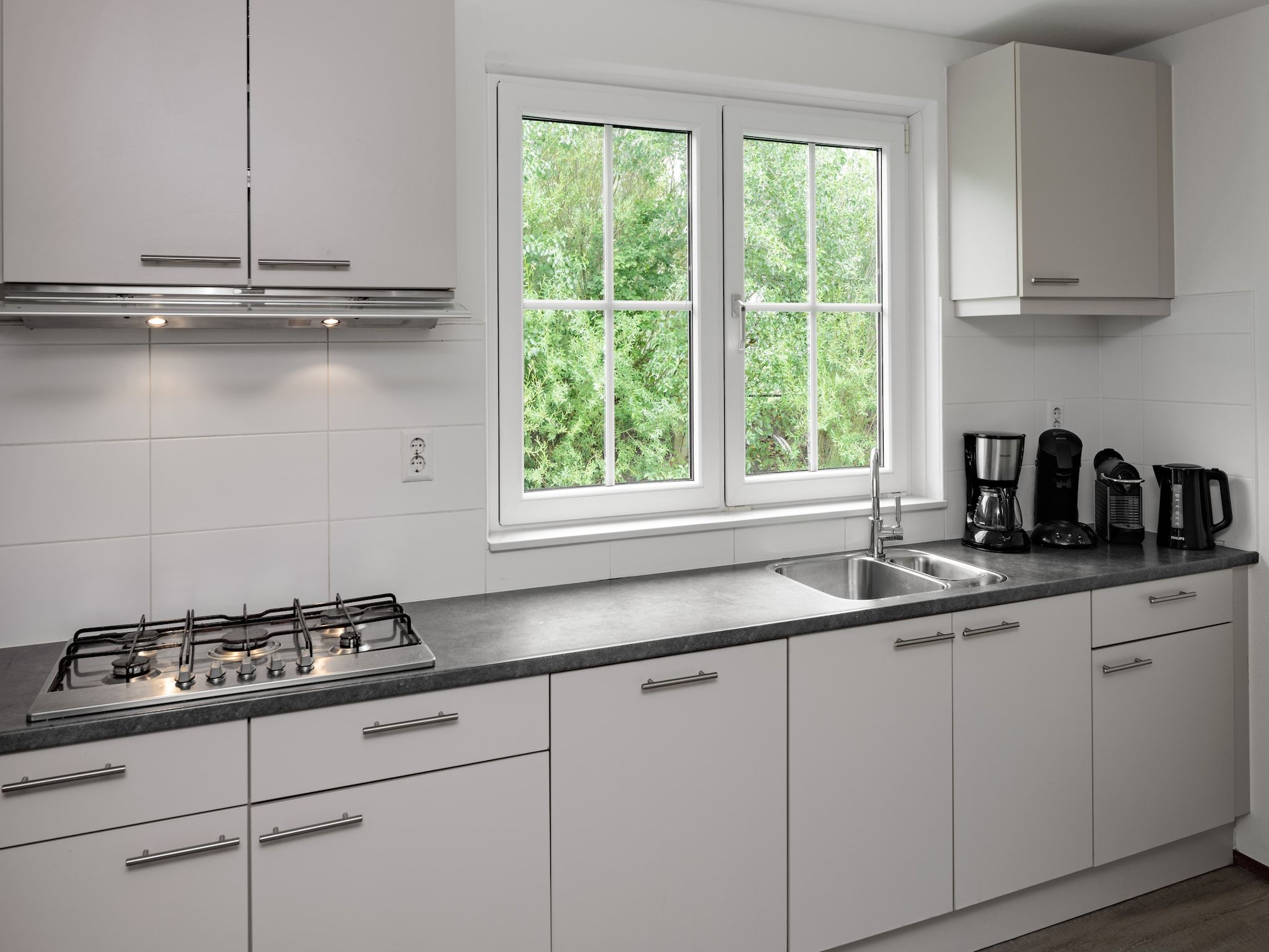 De keuken van Noordzee Résidence Cadzand-Bad 28 in Cadzand-Bad