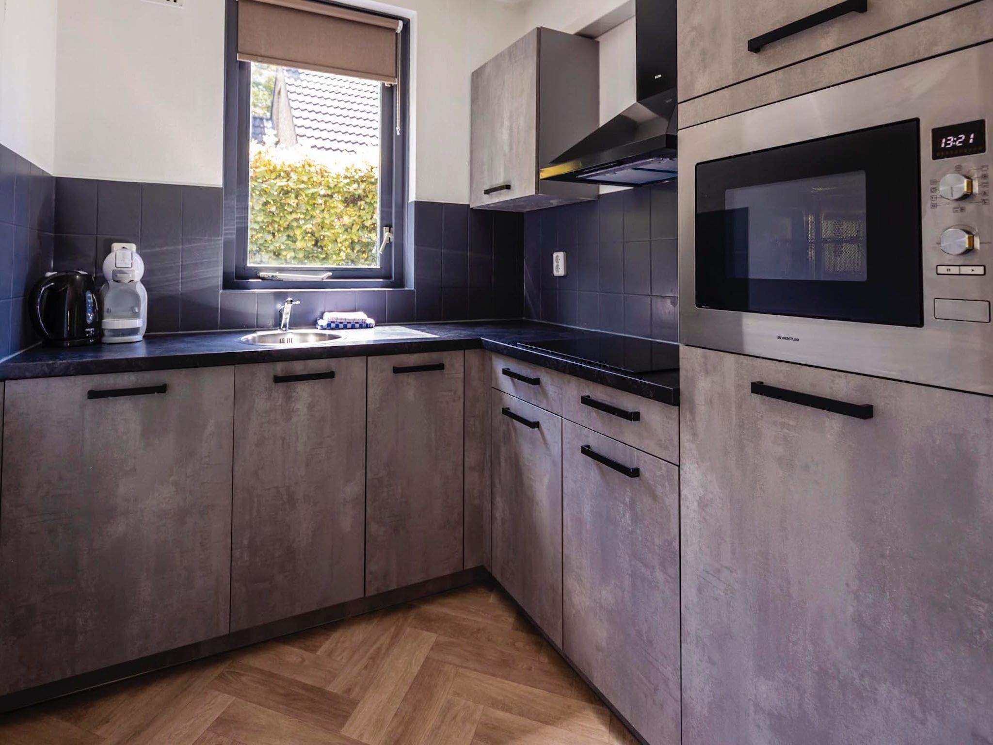 De keuken van Vakantiepark 't Broeckhuys 1 in Ewijk