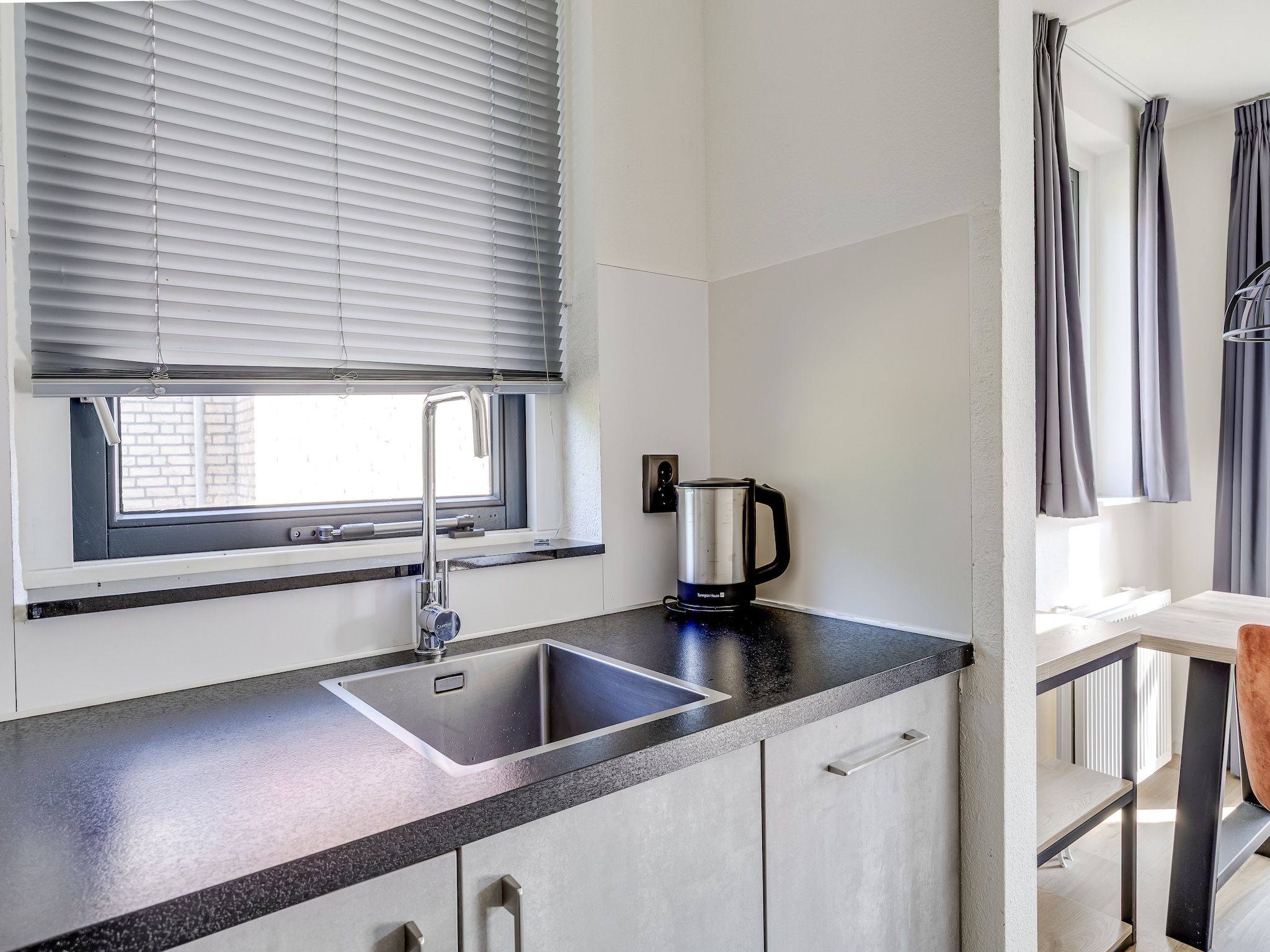 De keuken van Vakantiepark 't Broeckhuys 1 in Ewijk