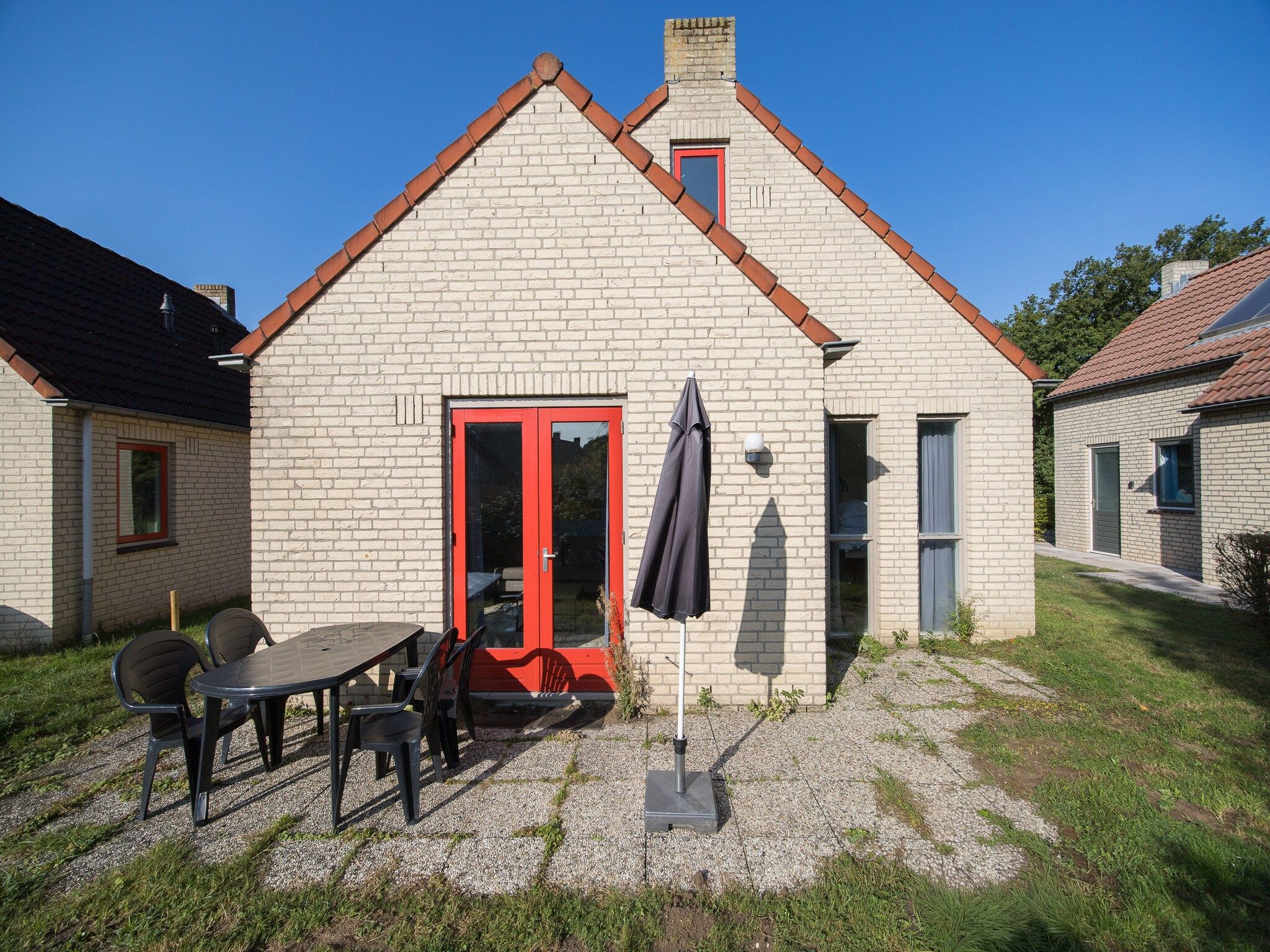 De buitenkant van Vakantiepark 't Broeckhuys 1 in Ewijk