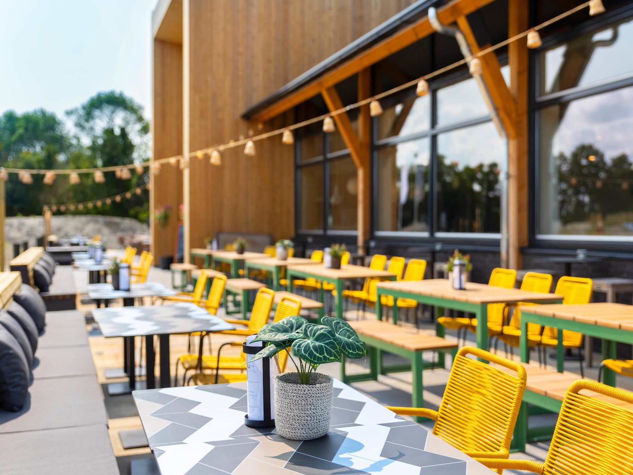 Parkfaciliteiten bij Resort Nieuwvliet-Bad 2 in Nieuwvliet