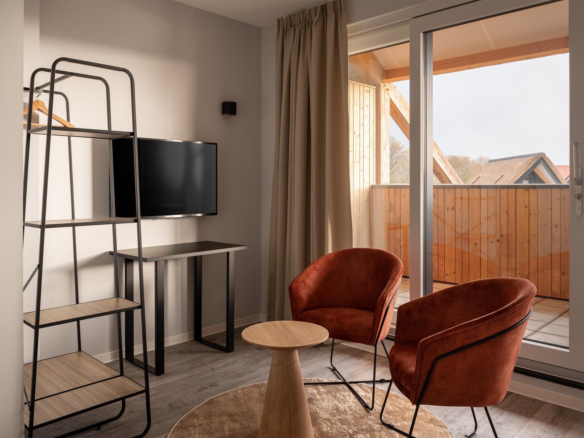 De woonkamer van Resort Nieuwvliet-Bad 2 in Nieuwvliet