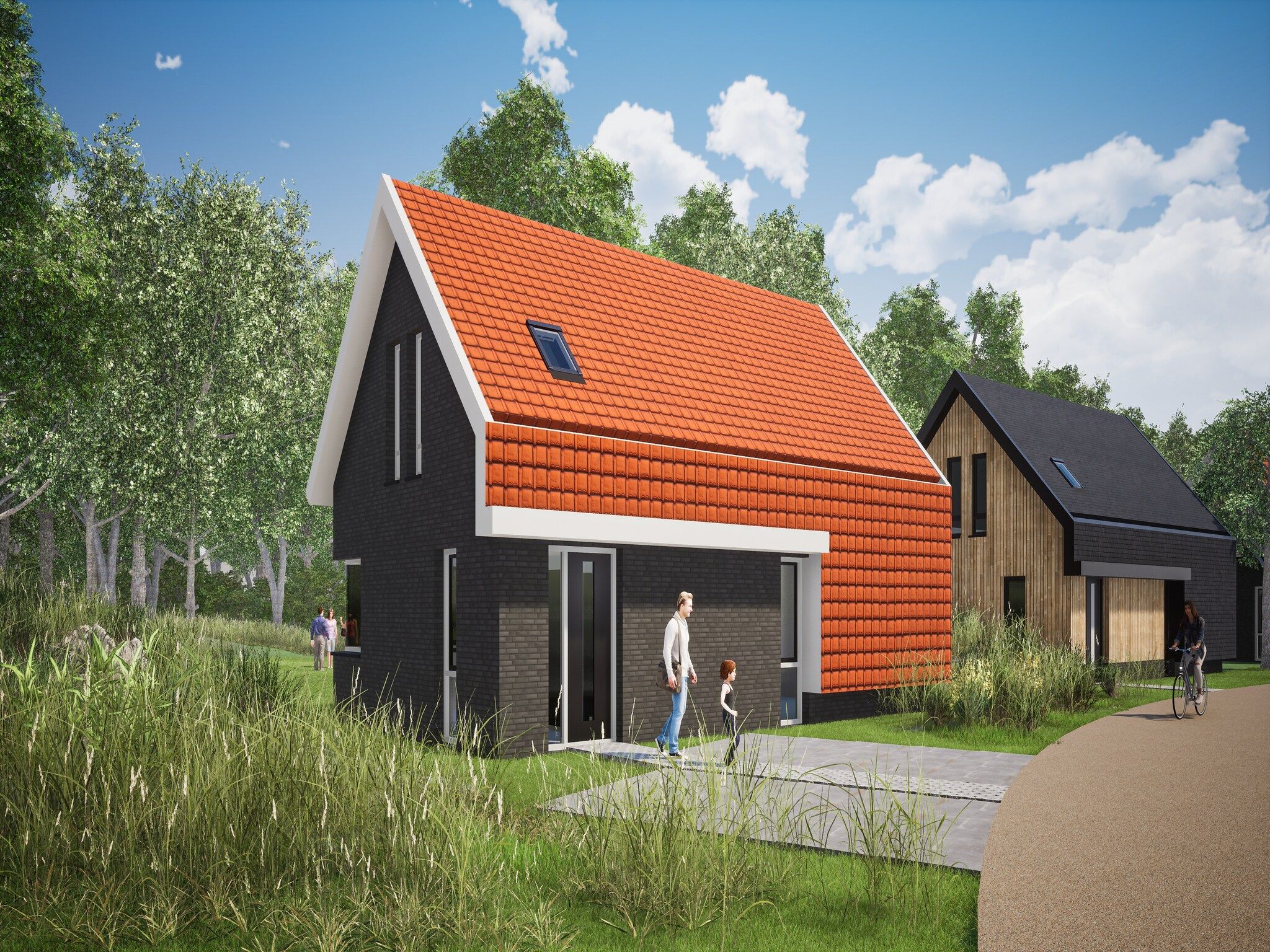 De buitenkant van Resort Nieuwvliet-Bad 7 in Nieuwvliet