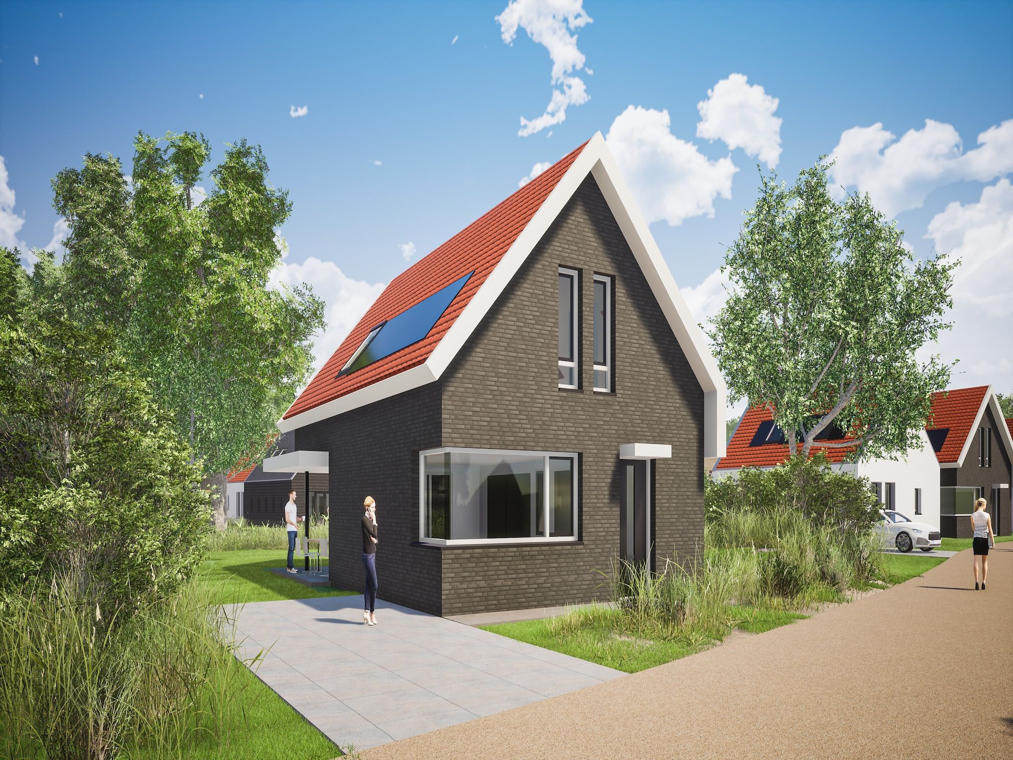 De buitenkant van Resort Nieuwvliet-Bad 7 in Nieuwvliet