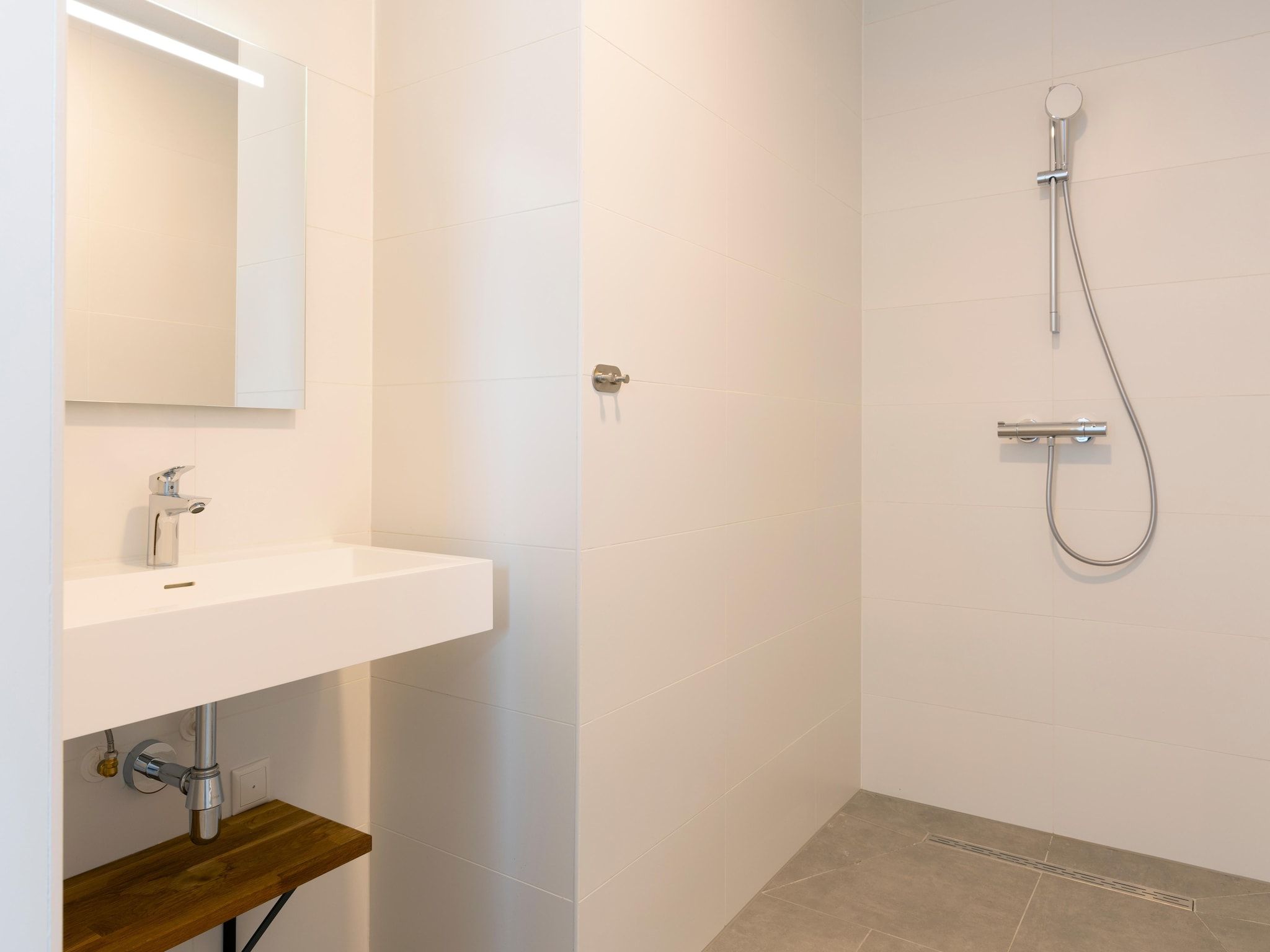 De badkamer van Resort Nieuwvliet-Bad 13 in Nieuwvliet