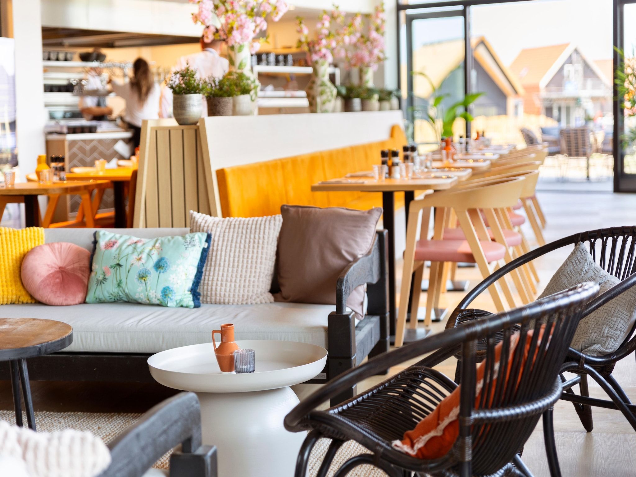 Parkfaciliteiten bij Resort Nieuwvliet-Bad 16 in Nieuwvliet