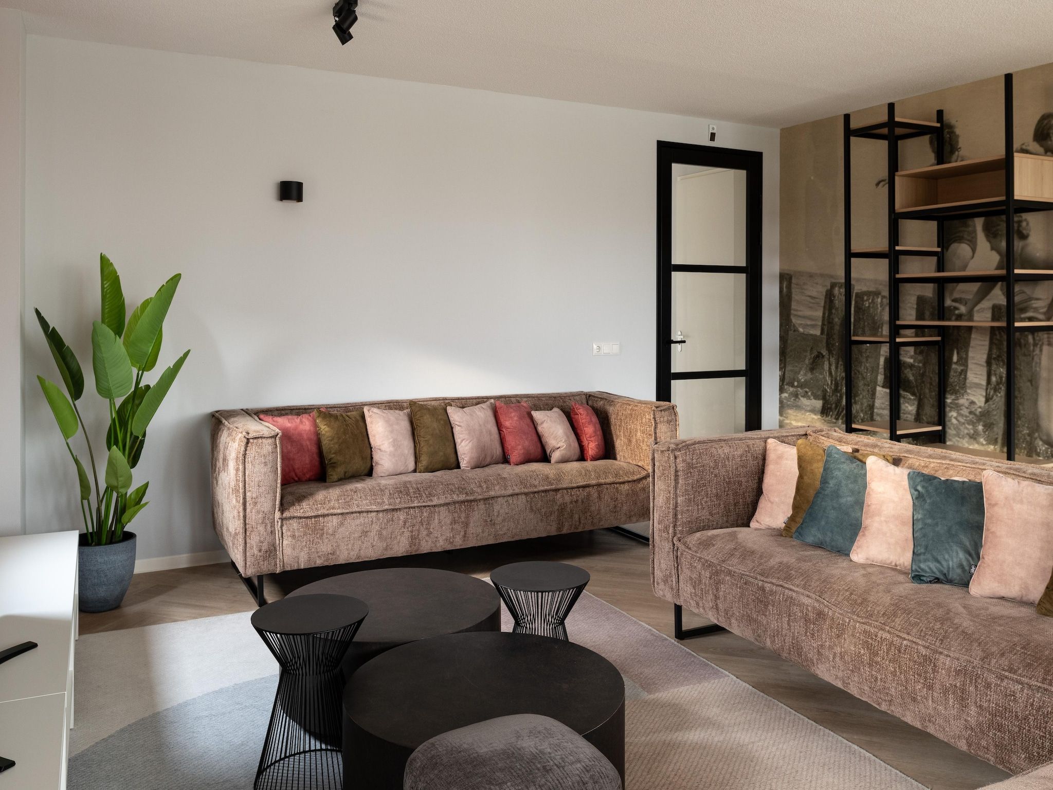 De woonkamer van Resort Nieuwvliet-Bad 18 in Nieuwvliet