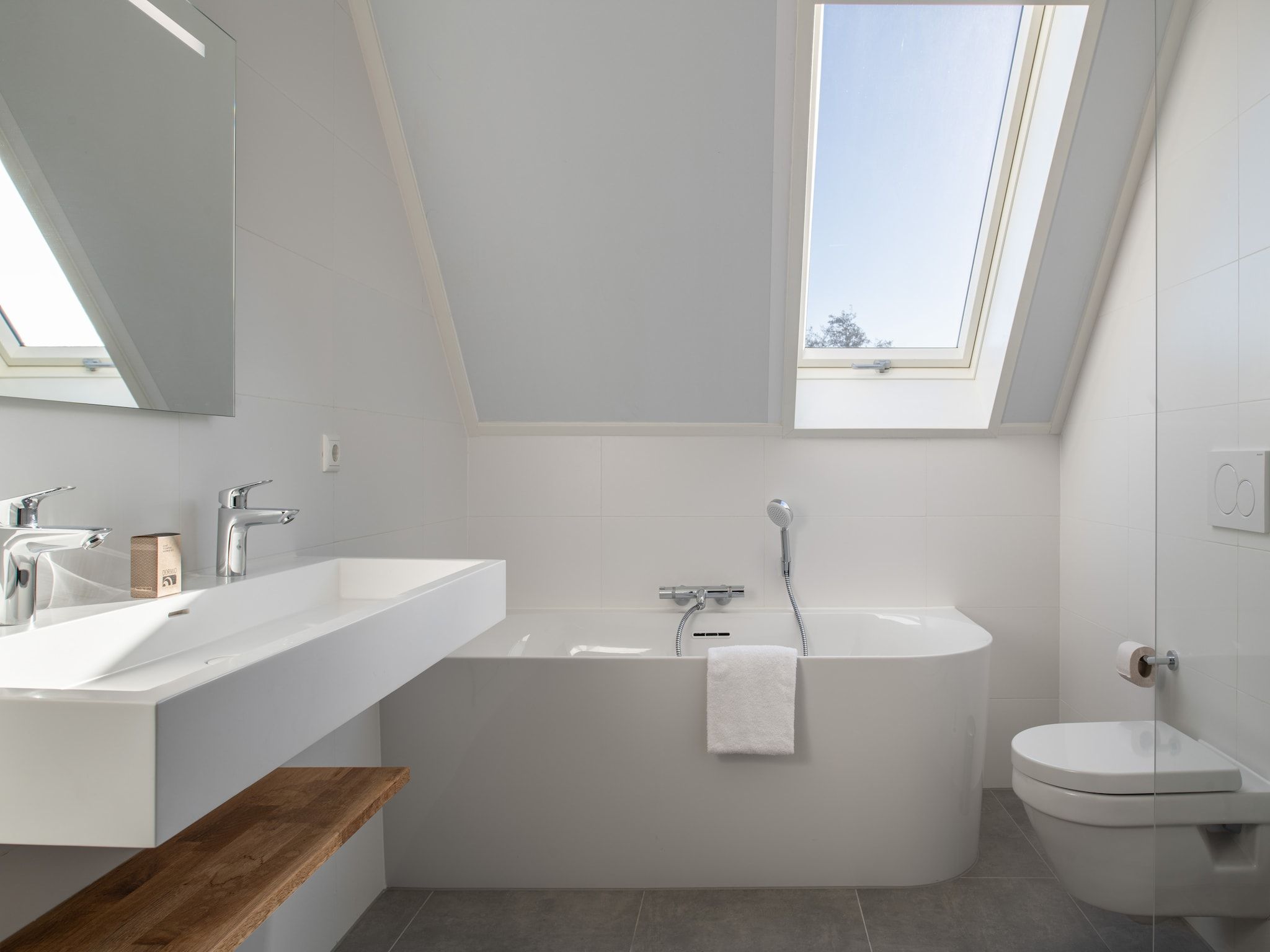 De badkamer van Resort Nieuwvliet-Bad 20 in Nieuwvliet