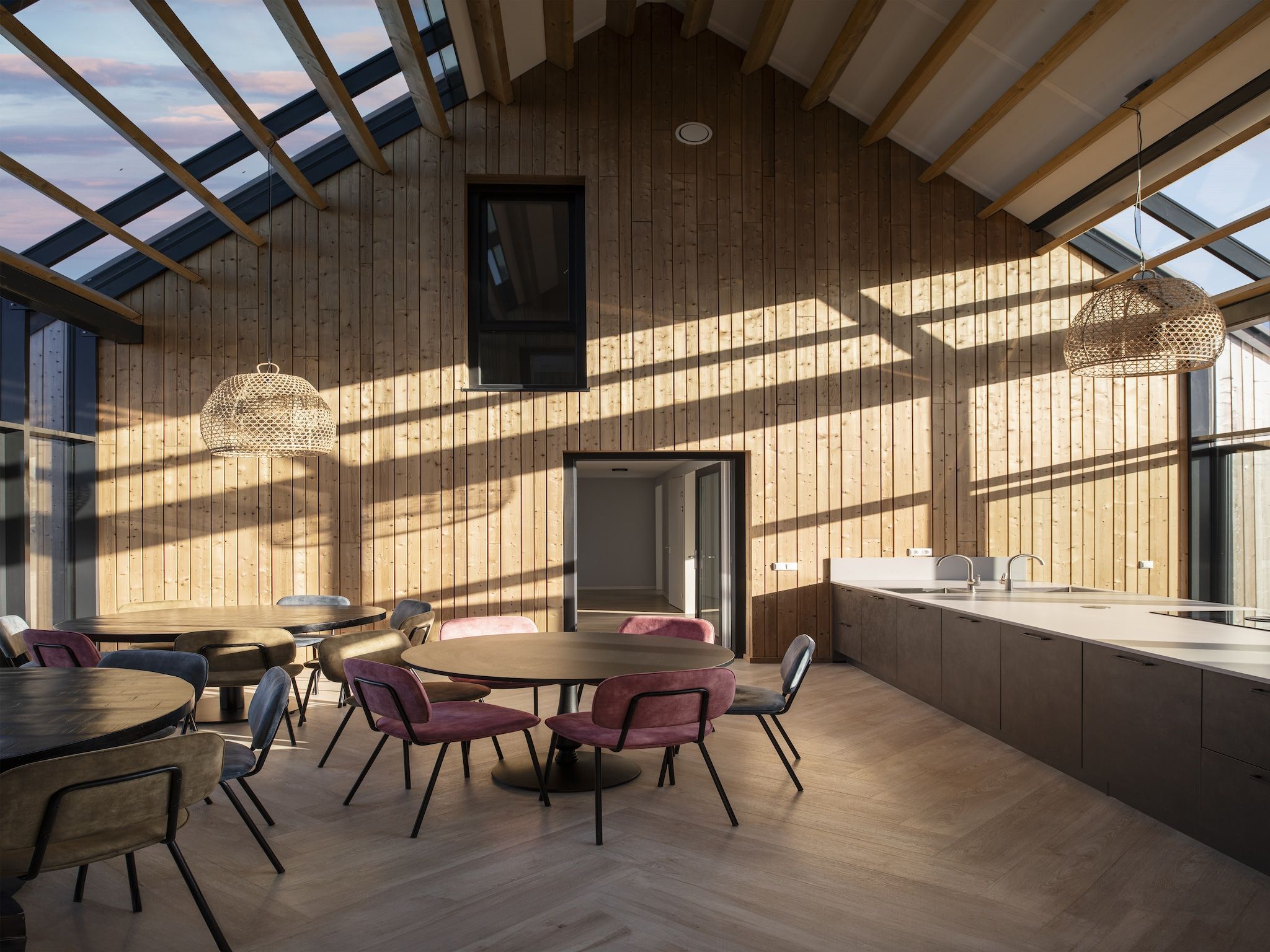 De keuken van Resort Nieuwvliet-Bad 20 in Nieuwvliet