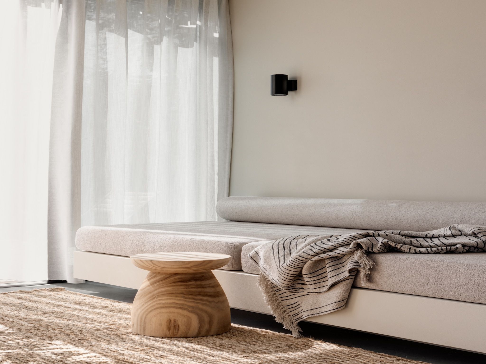 De woonkamer van Resort de Parel 5 in Zeewolde