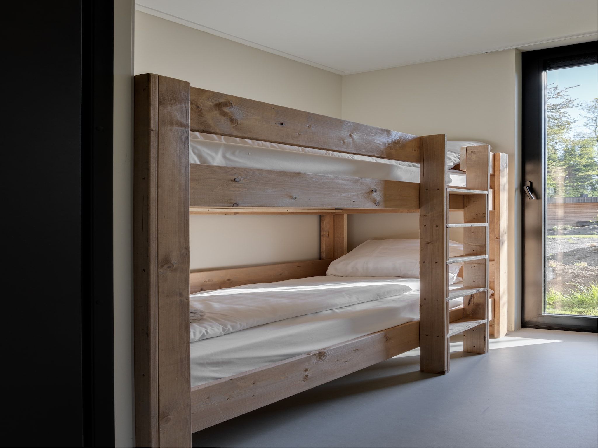 Een slaapkamer van Resort de Parel 7 in Zeewolde