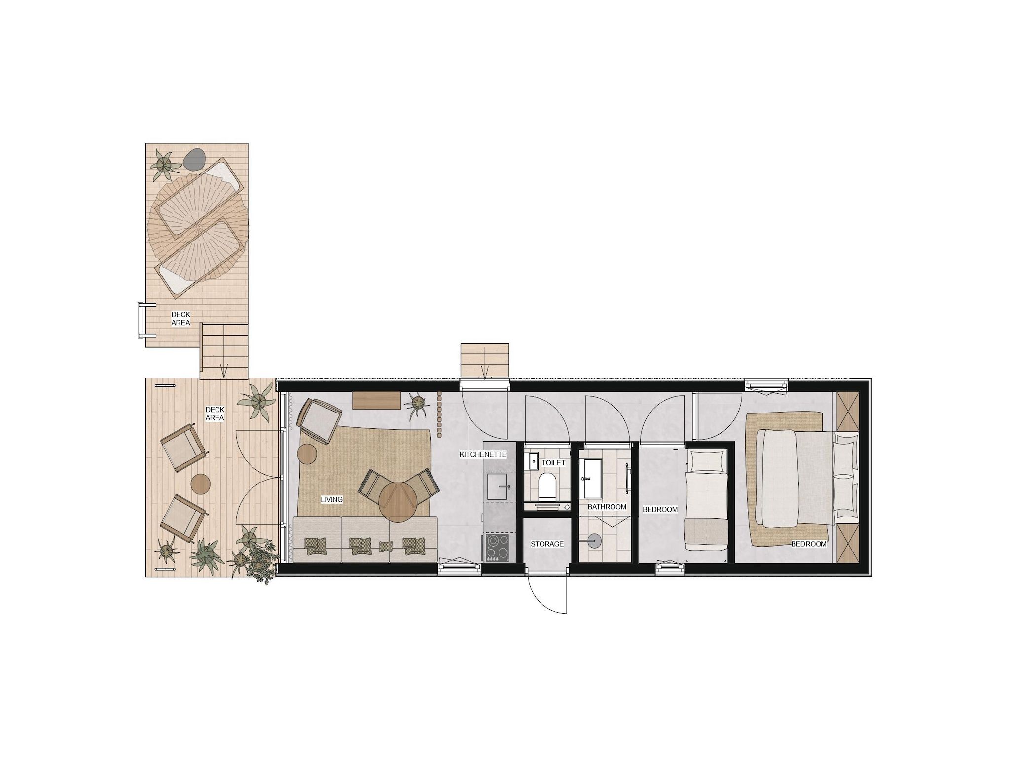 Voorzieningen bij Resort de Parel 15 in Zeewolde