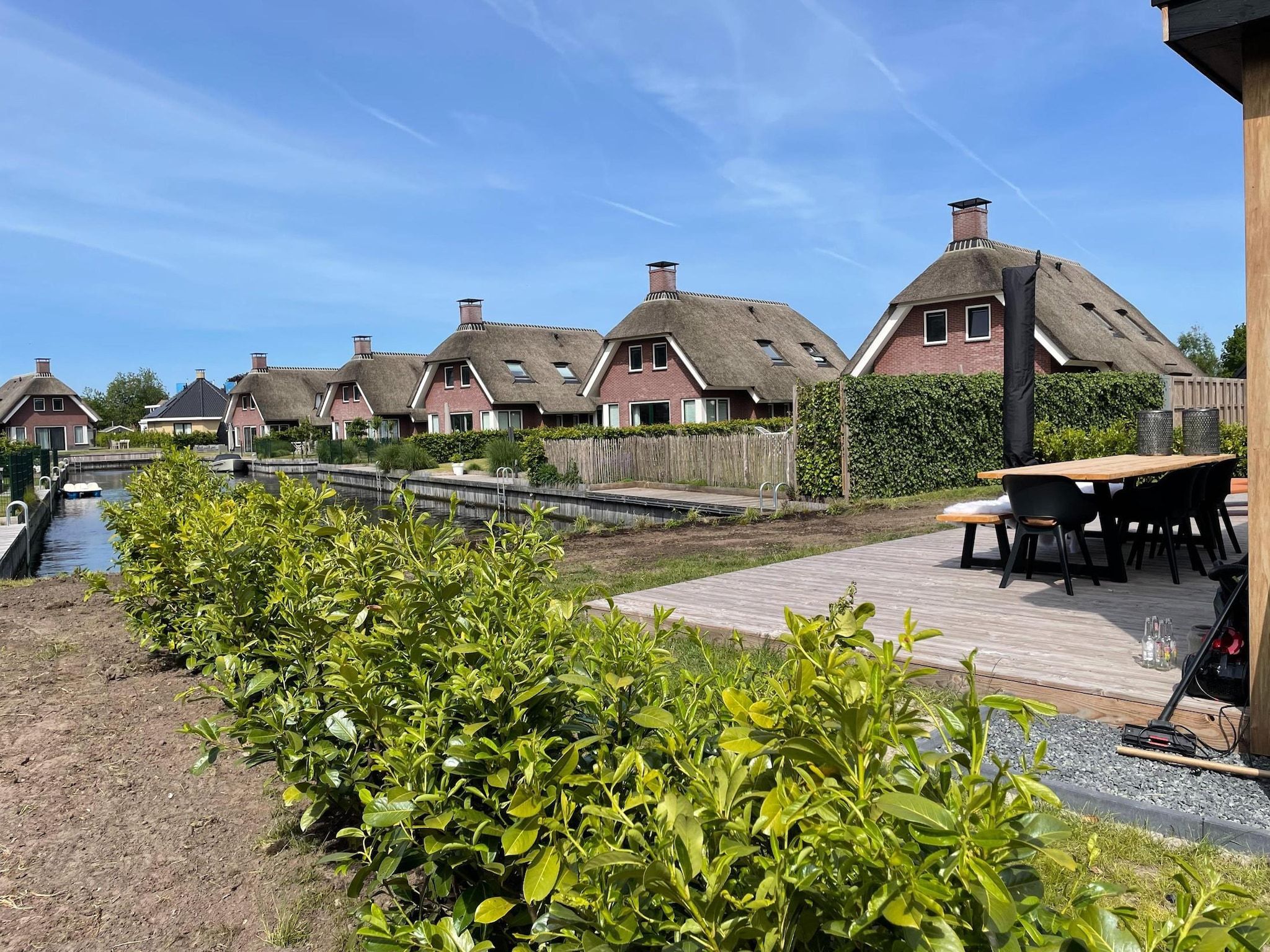 Het uitzicht vanaf Recreatiepark Idskenhuizen 11 in Idskenhuizen