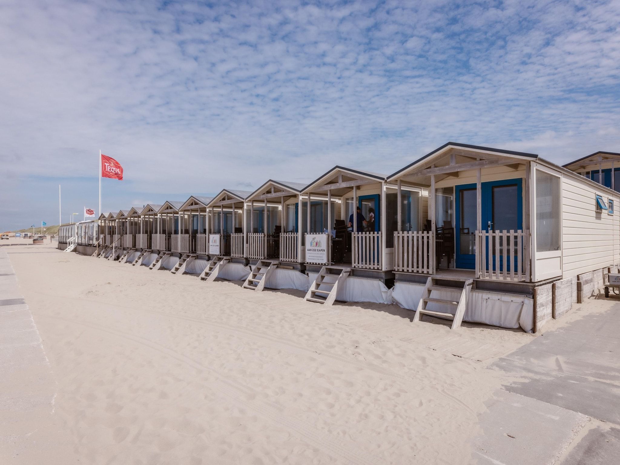 De buitenkant van Resort Beach Houses Wijk aan Zee 2 in Wijk aan Zee