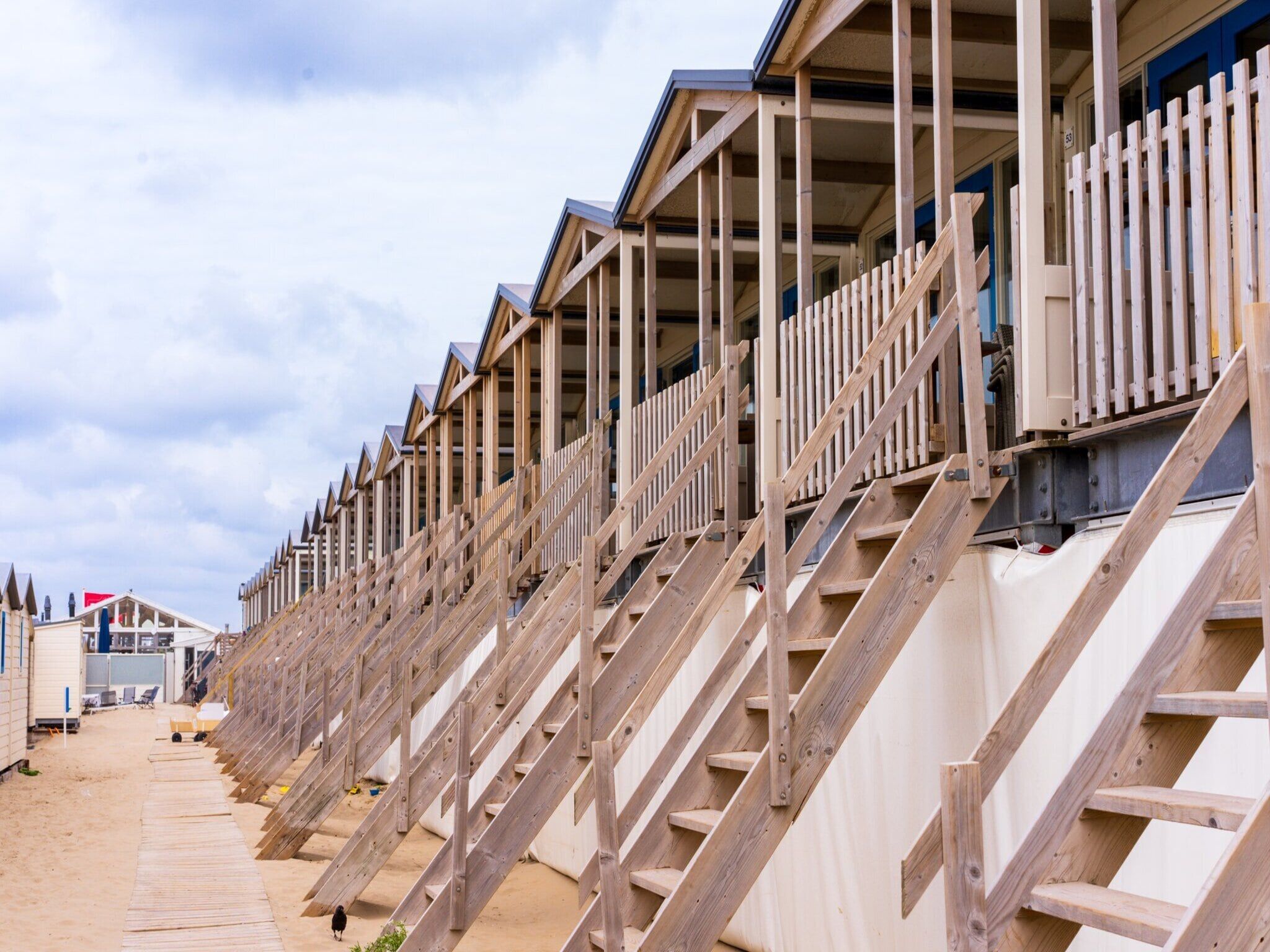 De buitenkant van Resort Beach Houses Wijk aan Zee 2 in Wijk aan Zee