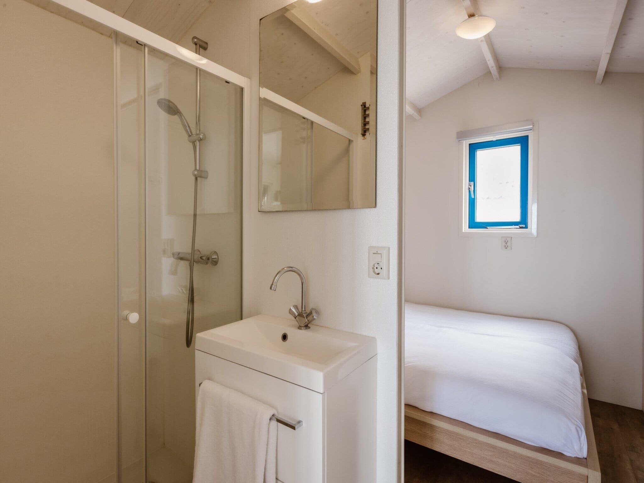 De badkamer van Resort Beach Houses Wijk aan Zee 2 in Wijk aan Zee