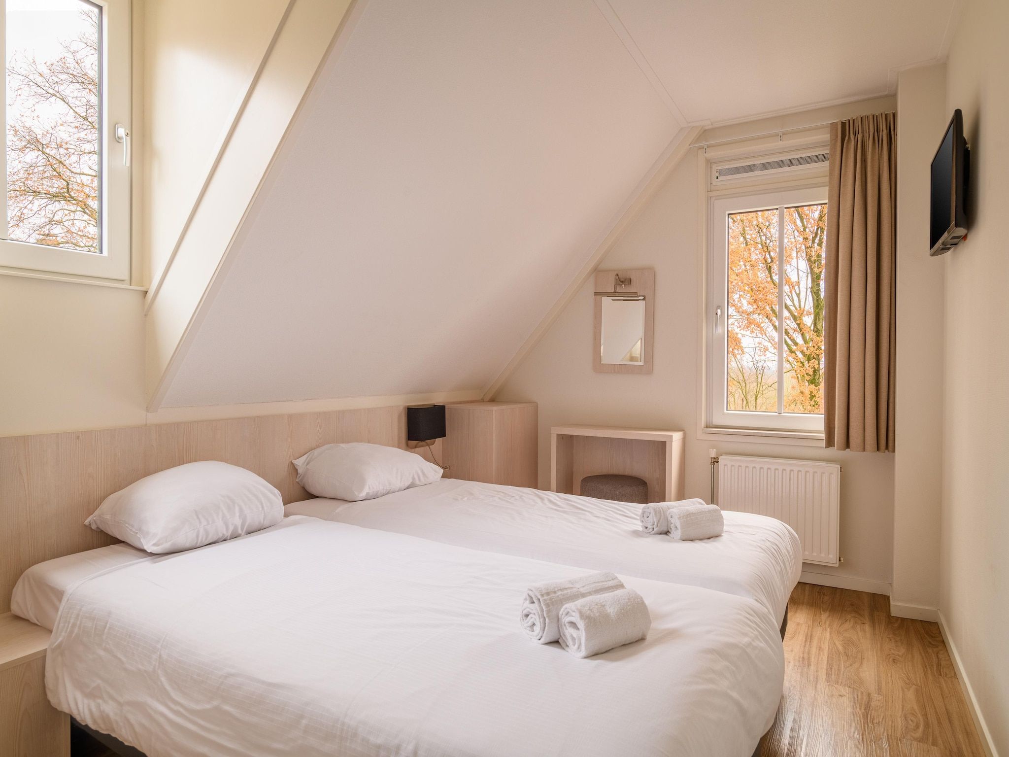 Een slaapkamer van Resort Maastricht 38 in Maastricht