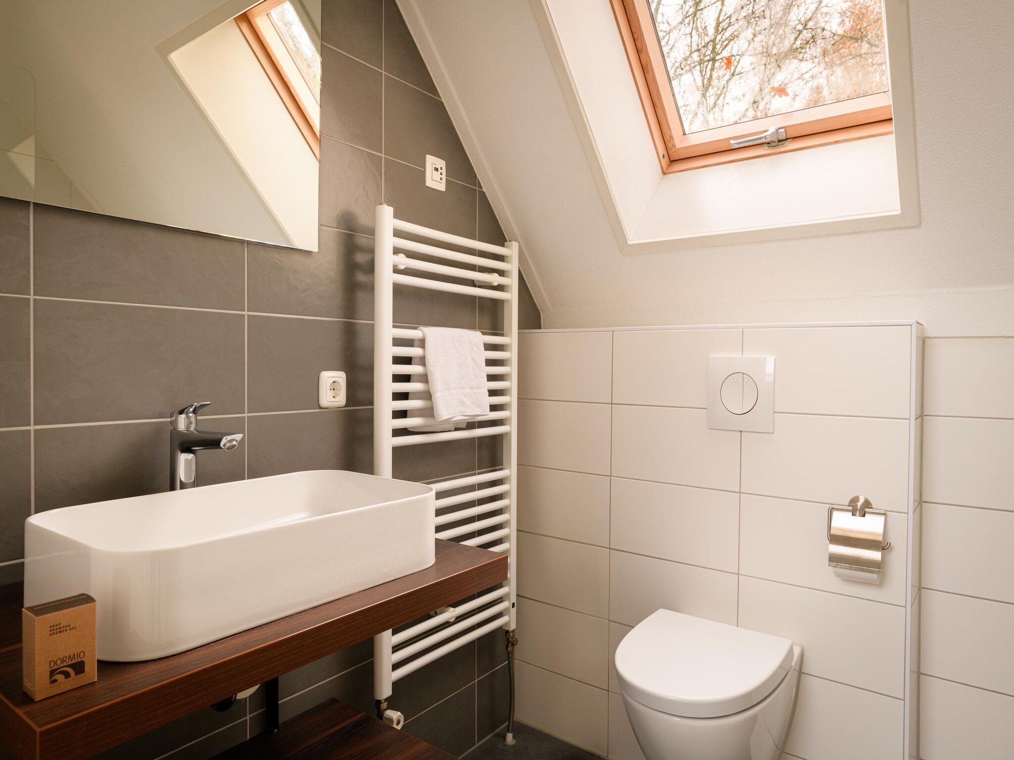 De badkamer van Resort Maastricht 40 in Maastricht