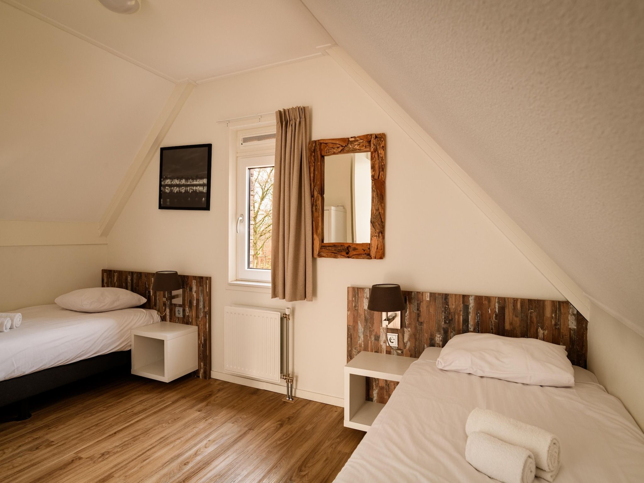 Een slaapkamer van Resort Maastricht 40 in Maastricht