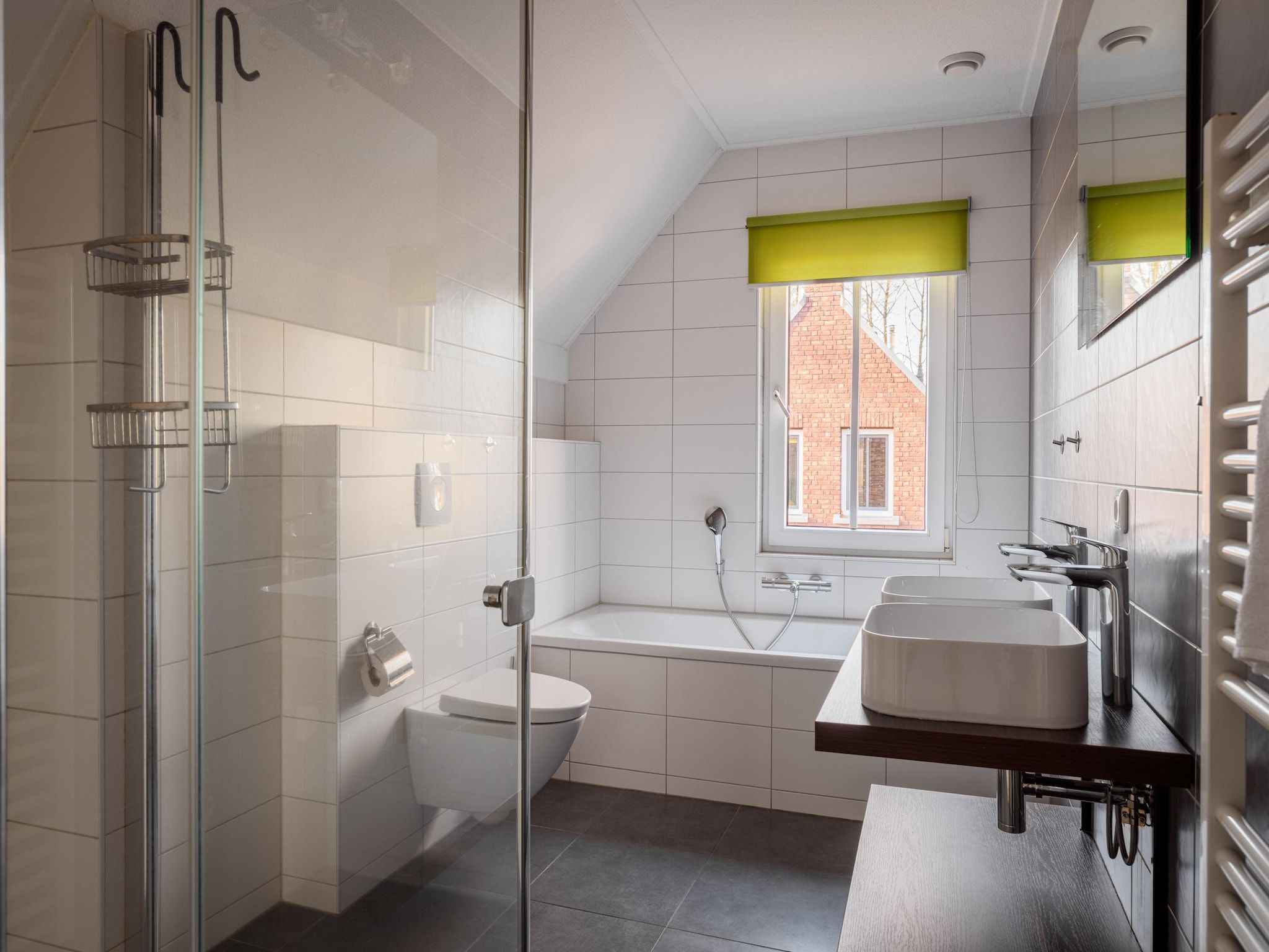 De badkamer van Resort Maastricht 41 in Maastricht