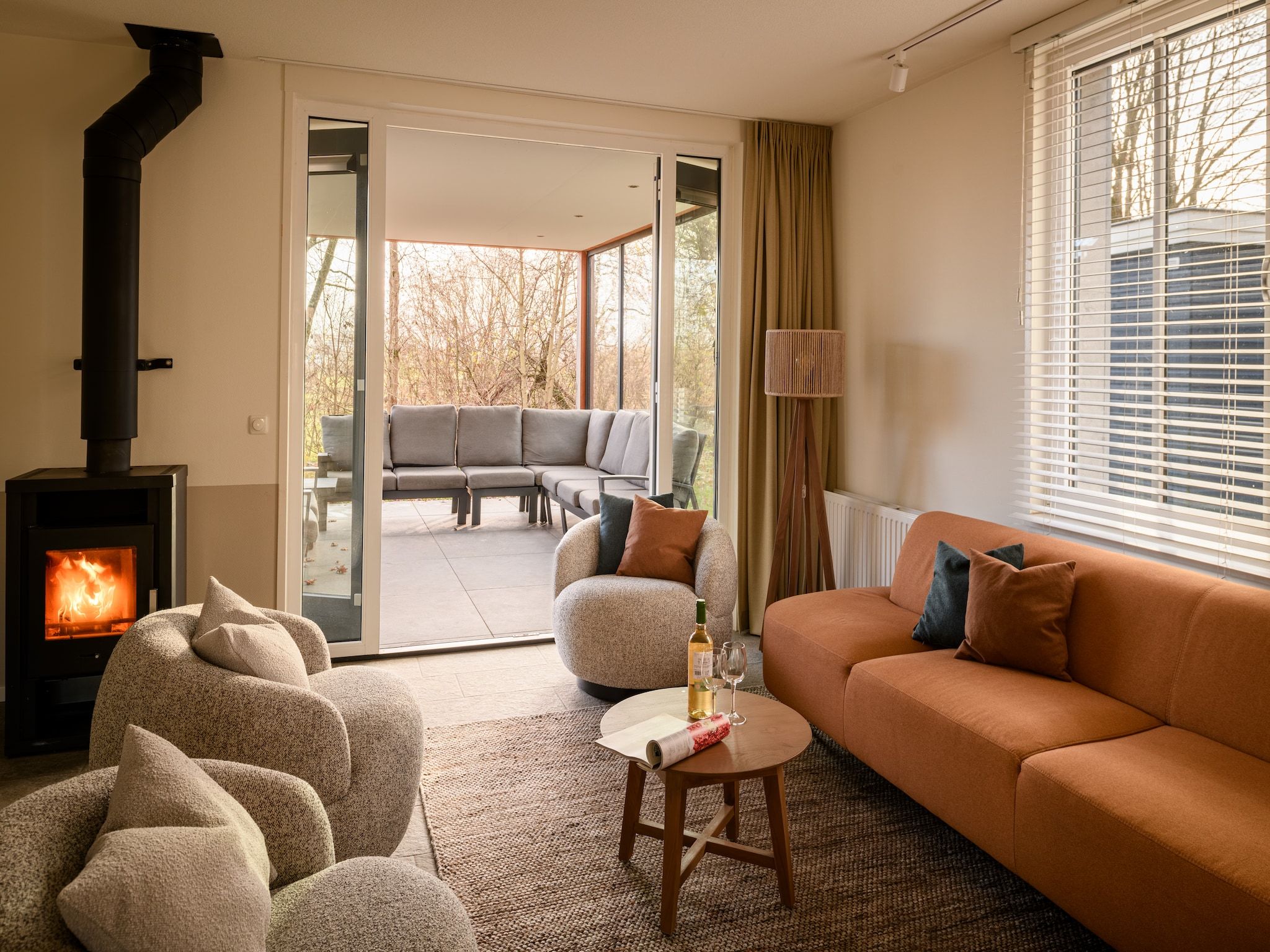 De woonkamer van Resort Maastricht 41 in Maastricht