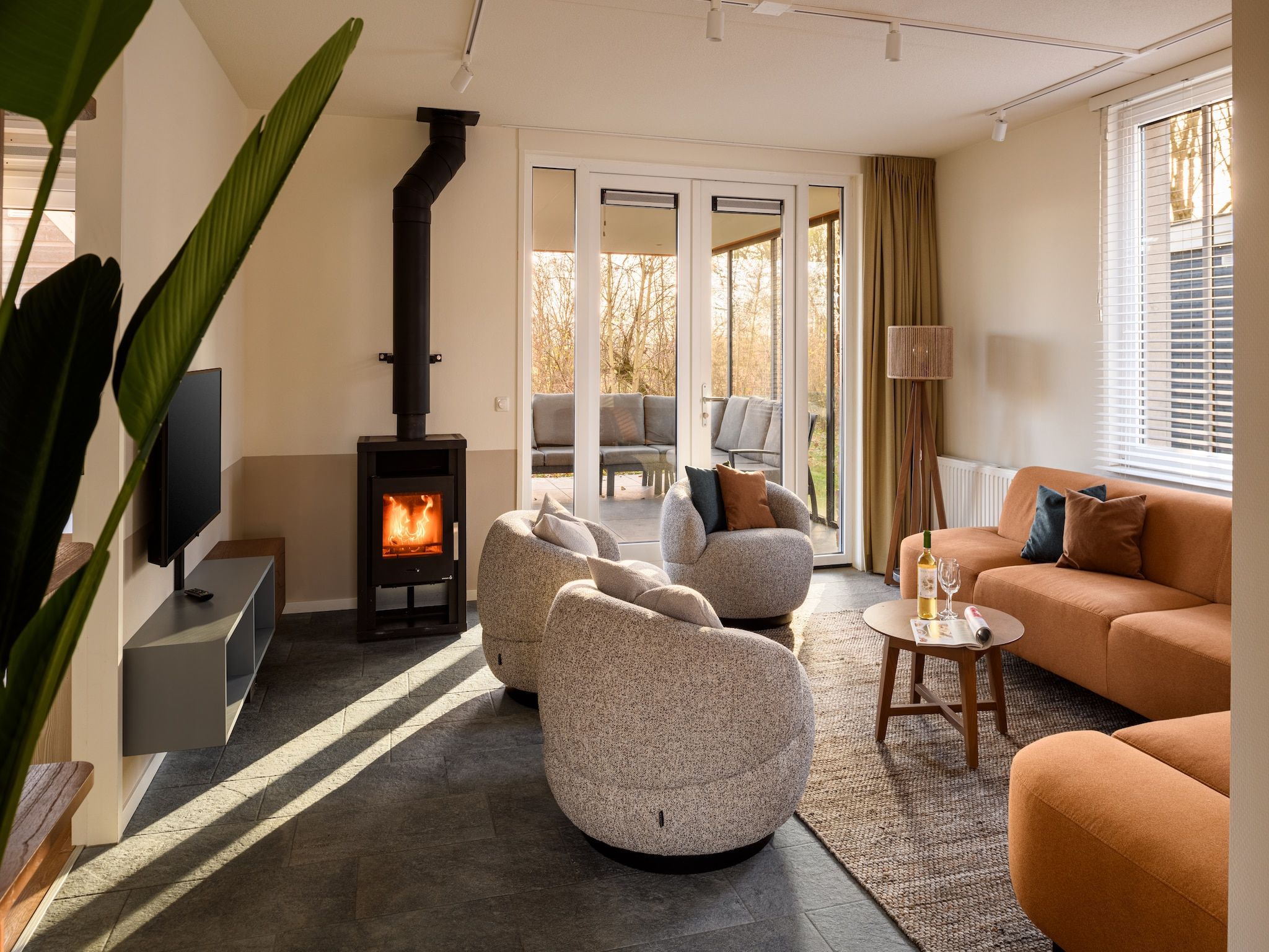 De woonkamer van Resort Maastricht 41 in Maastricht