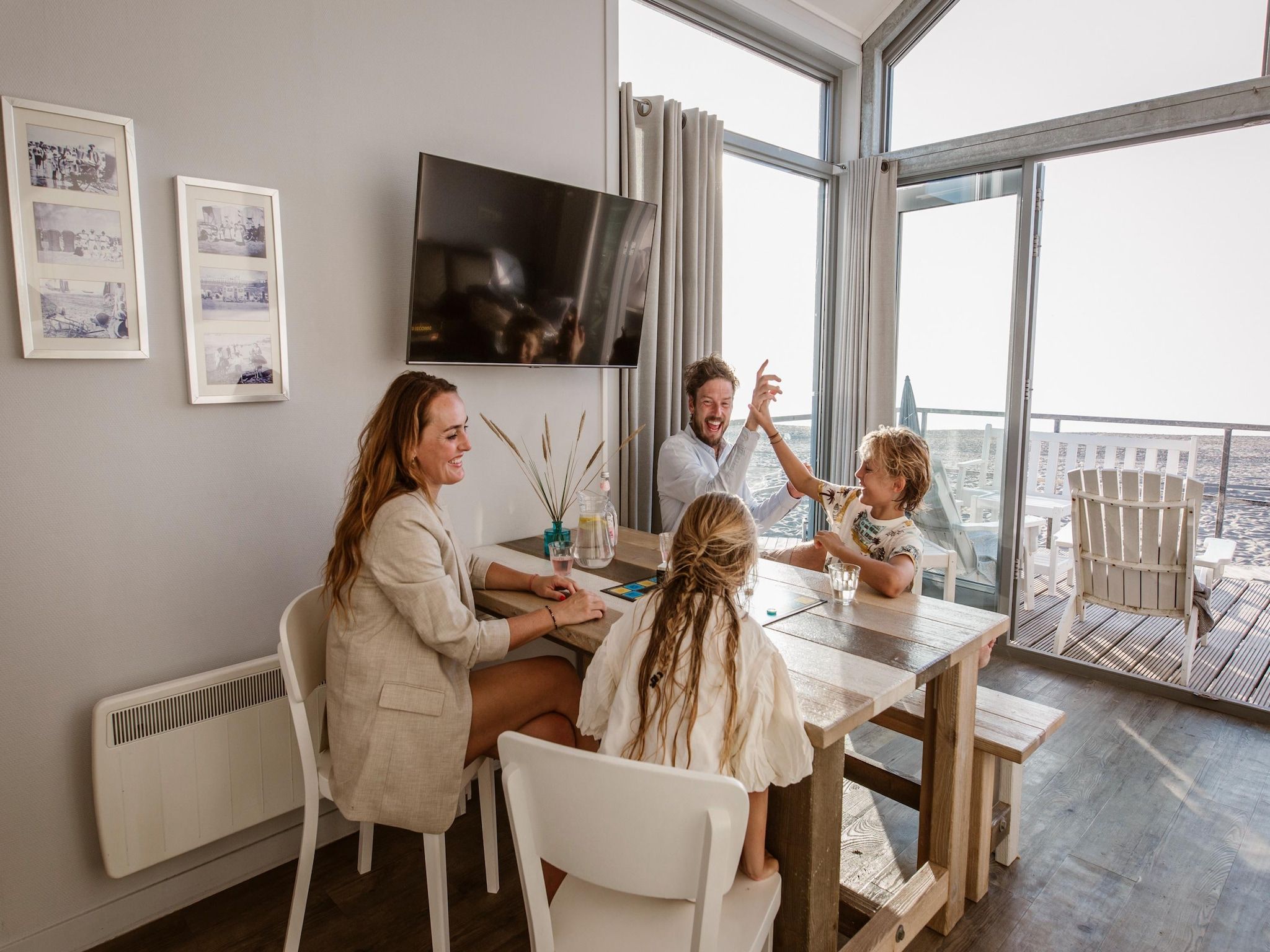 Parkfaciliteiten bij Resort Beach Houses Julianadorp 1 in Julianadorp