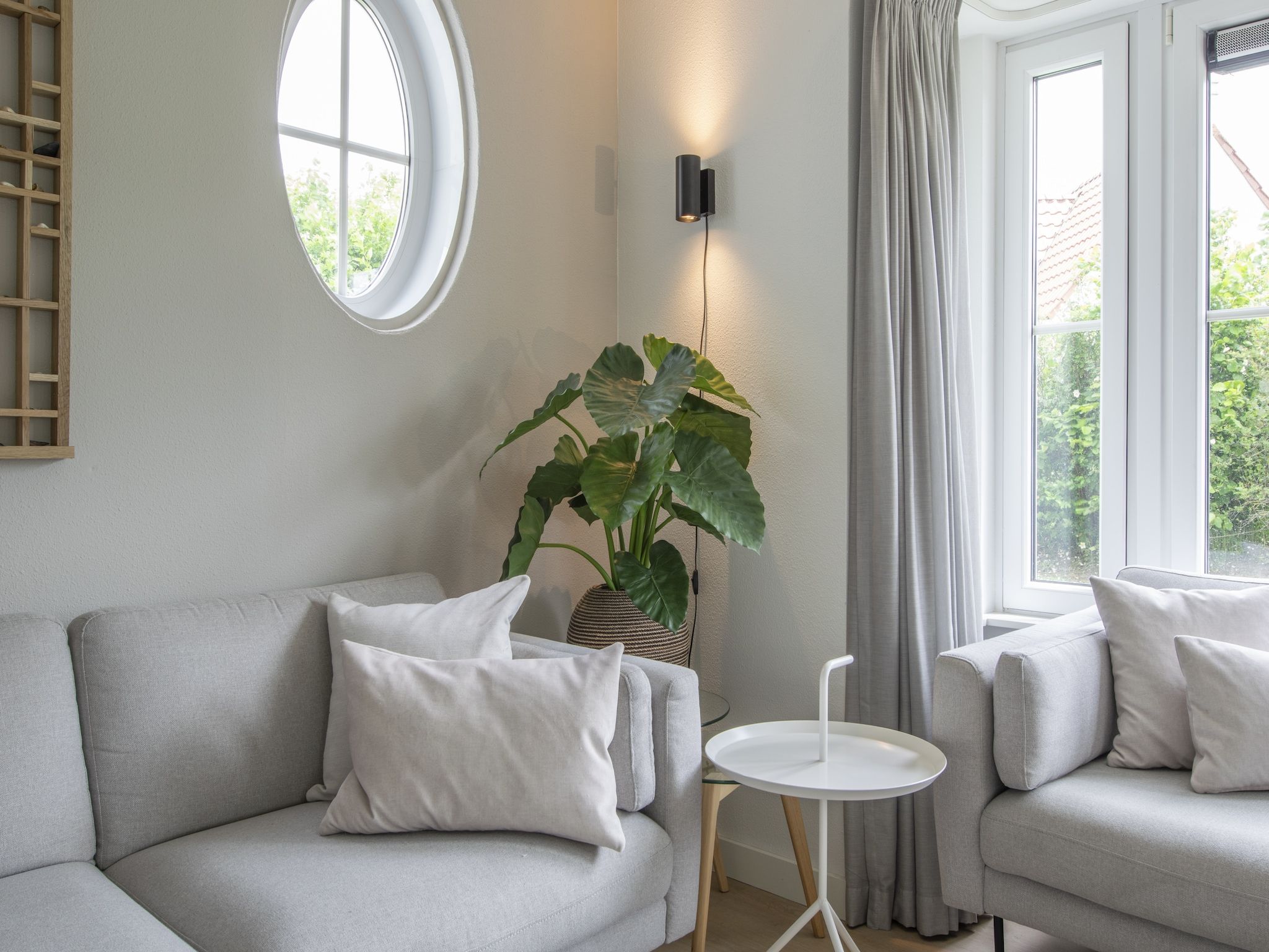 De woonkamer van Noordzee Résidence Cadzand-Bad 10 in Cadzand-Bad