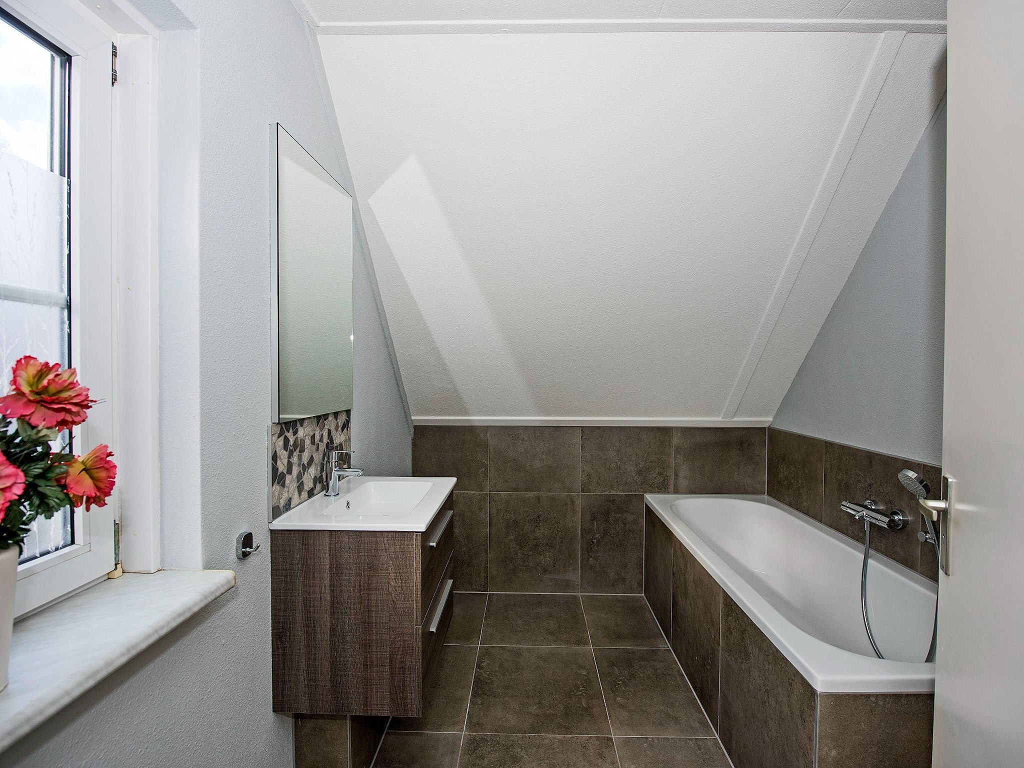 De badkamer van Vakantiepark Hellendoorn 3 in Hellendoorn